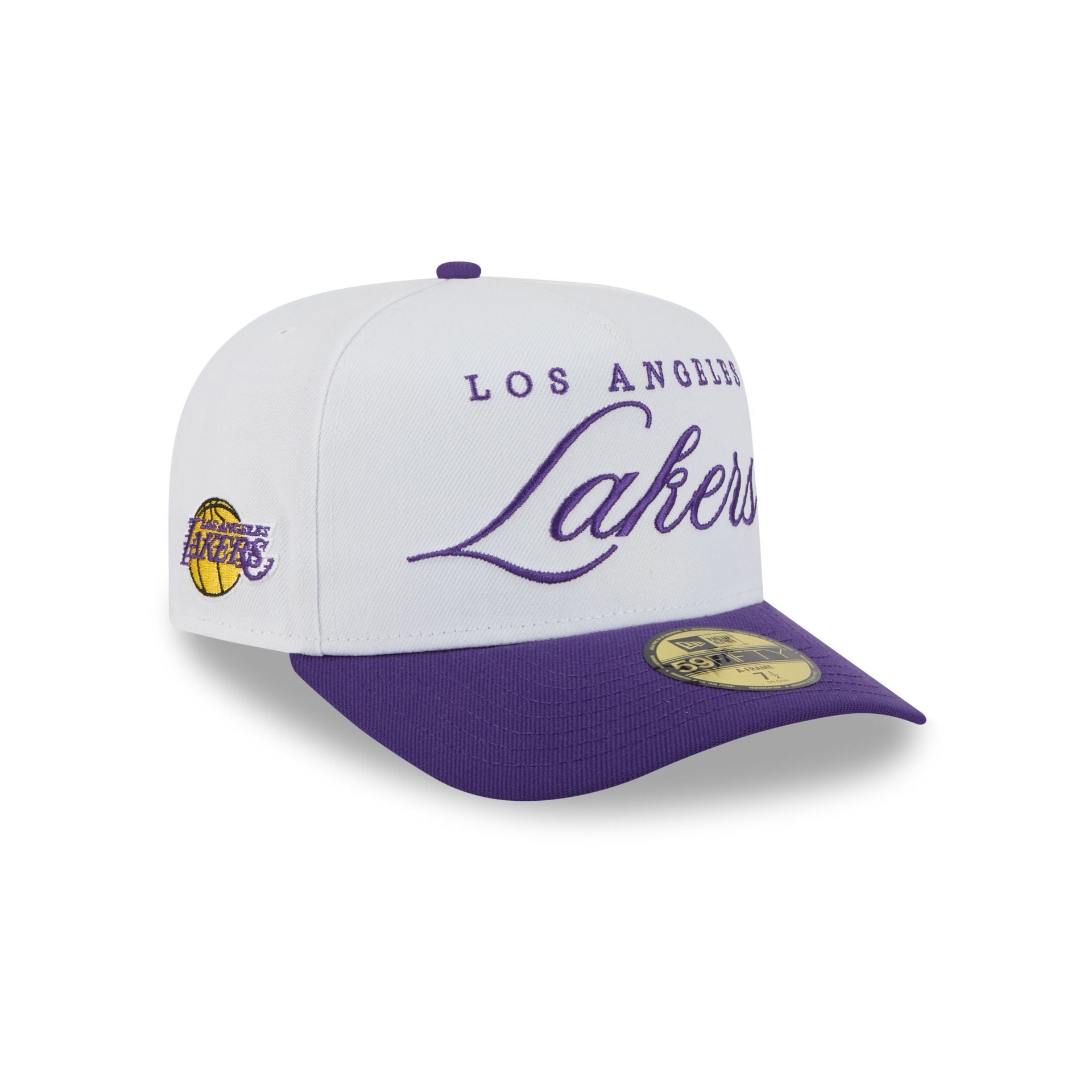 Los Angeles Lakers 2025 Draft 59FIFTY A-Frame Fitted Hat