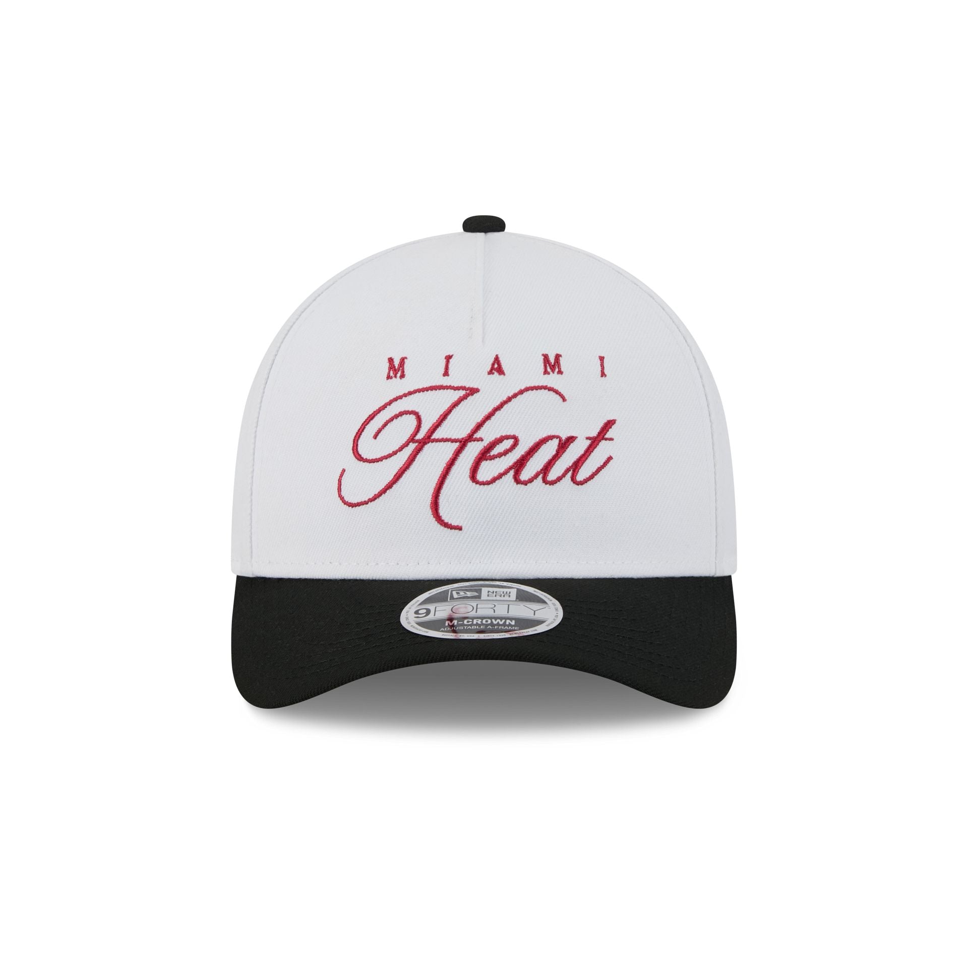Miami Heat 2025 Draft 9FORTY M-Crown A-Frame Snapback Hat - Image 2