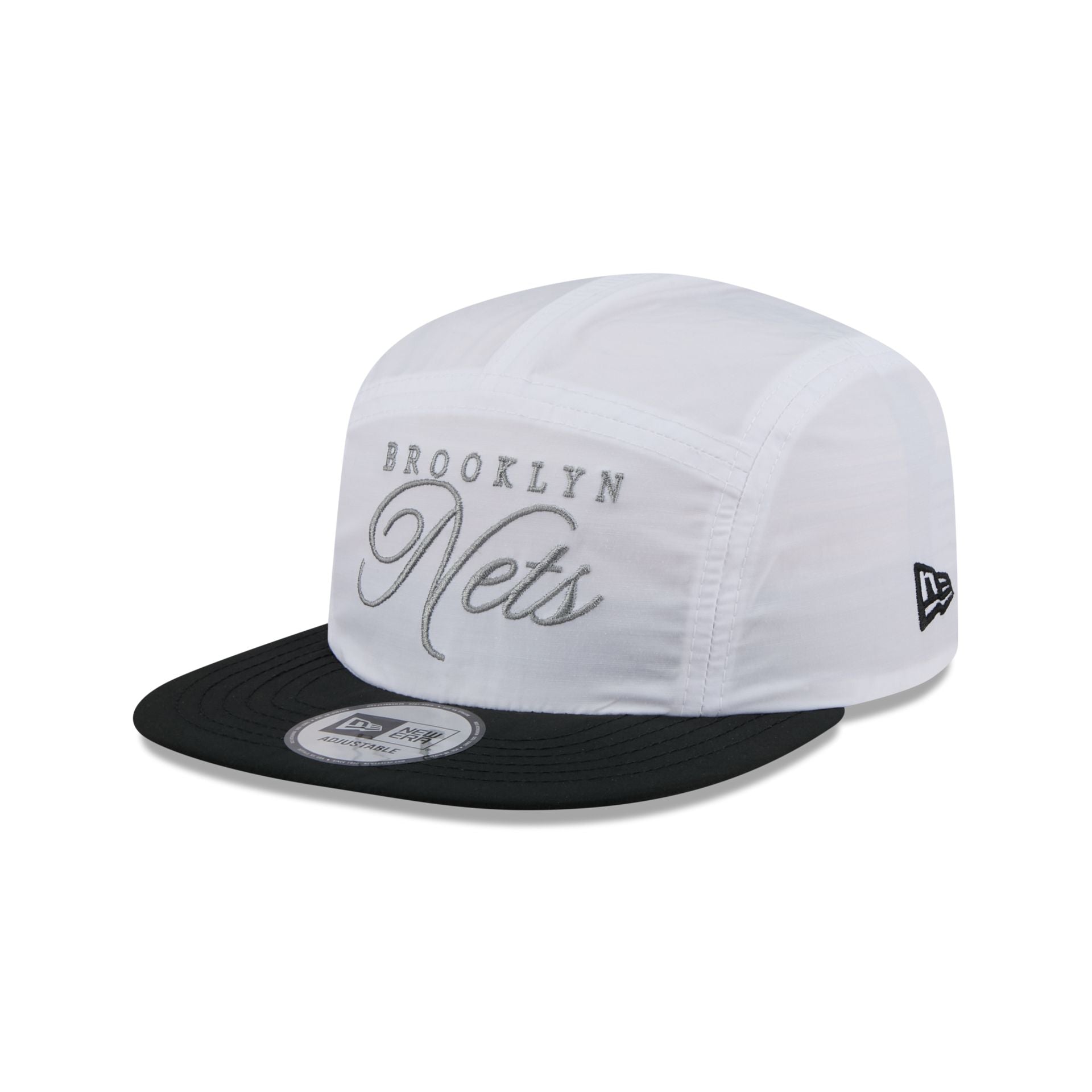 Brooklyn Nets 2025 Draft Camper Strapback Hat - Image 3
