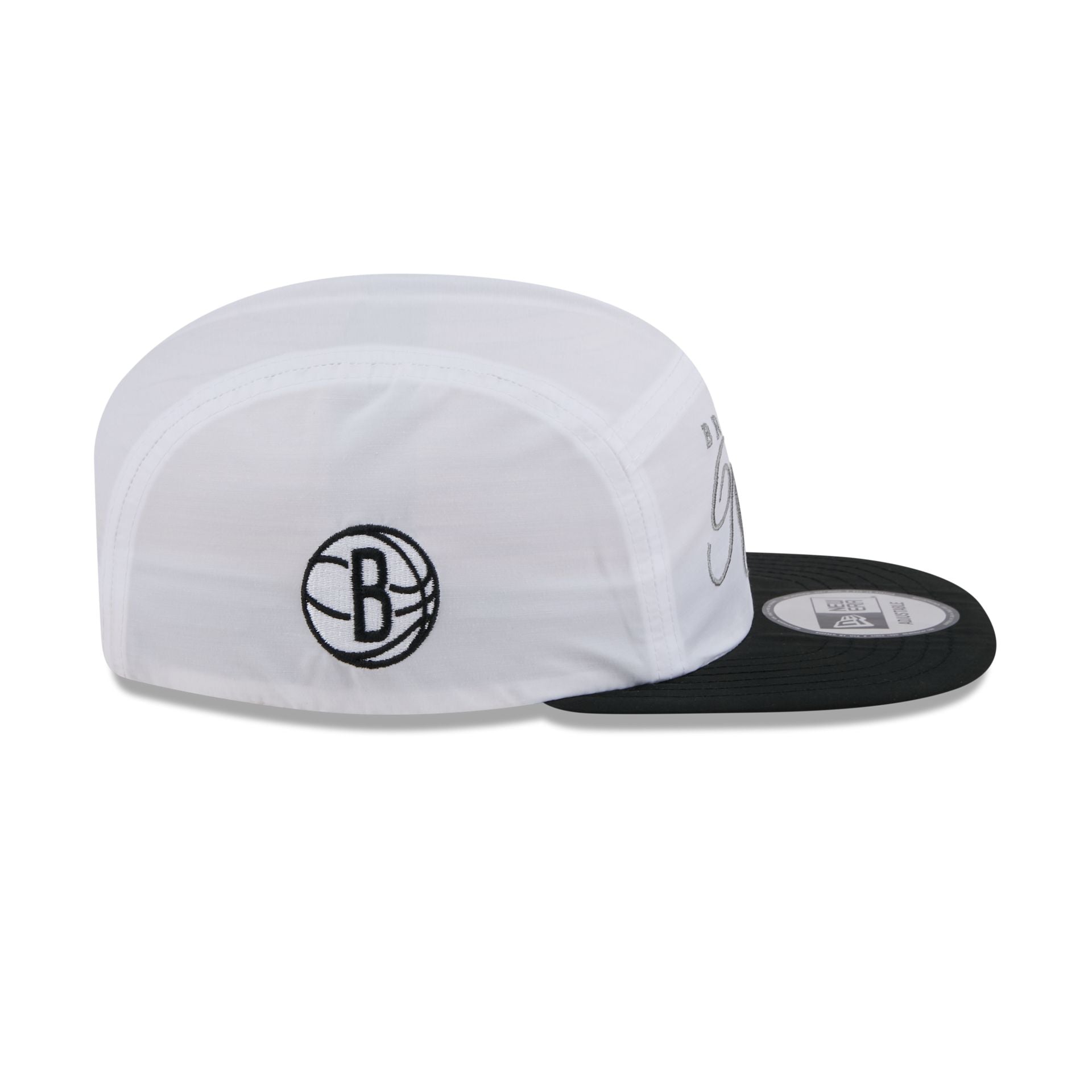 Brooklyn Nets 2025 Draft Camper Strapback Hat - Image 4