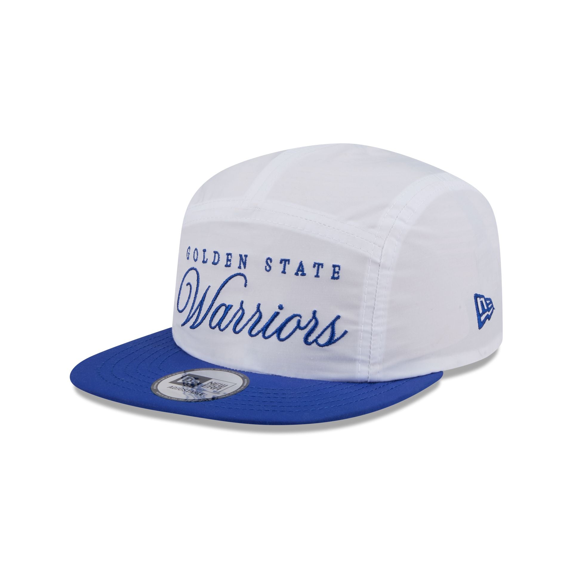 Golden State Warriors 2025 Draft Camper Strapback Hat - Image 3