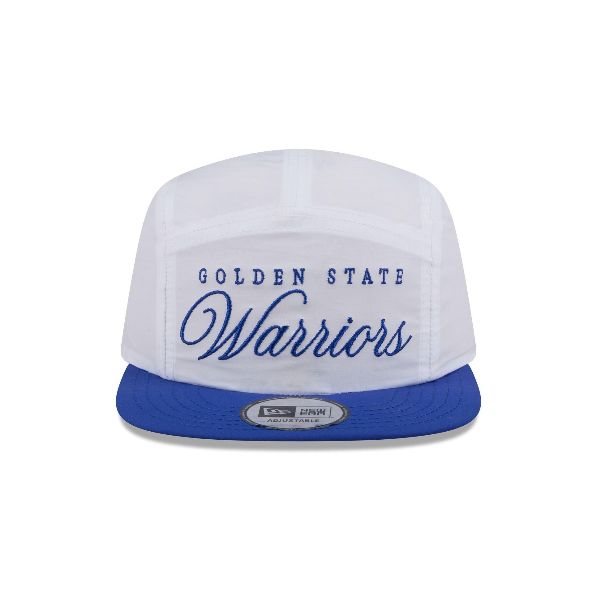 Golden State Warriors 2025 Draft Camper Strapback Hat - Image 2