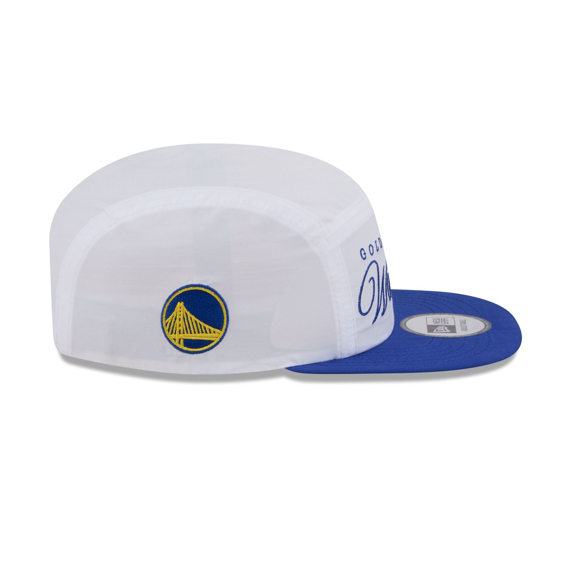 Golden State Warriors 2025 Draft Camper Strapback Hat - Image 4
