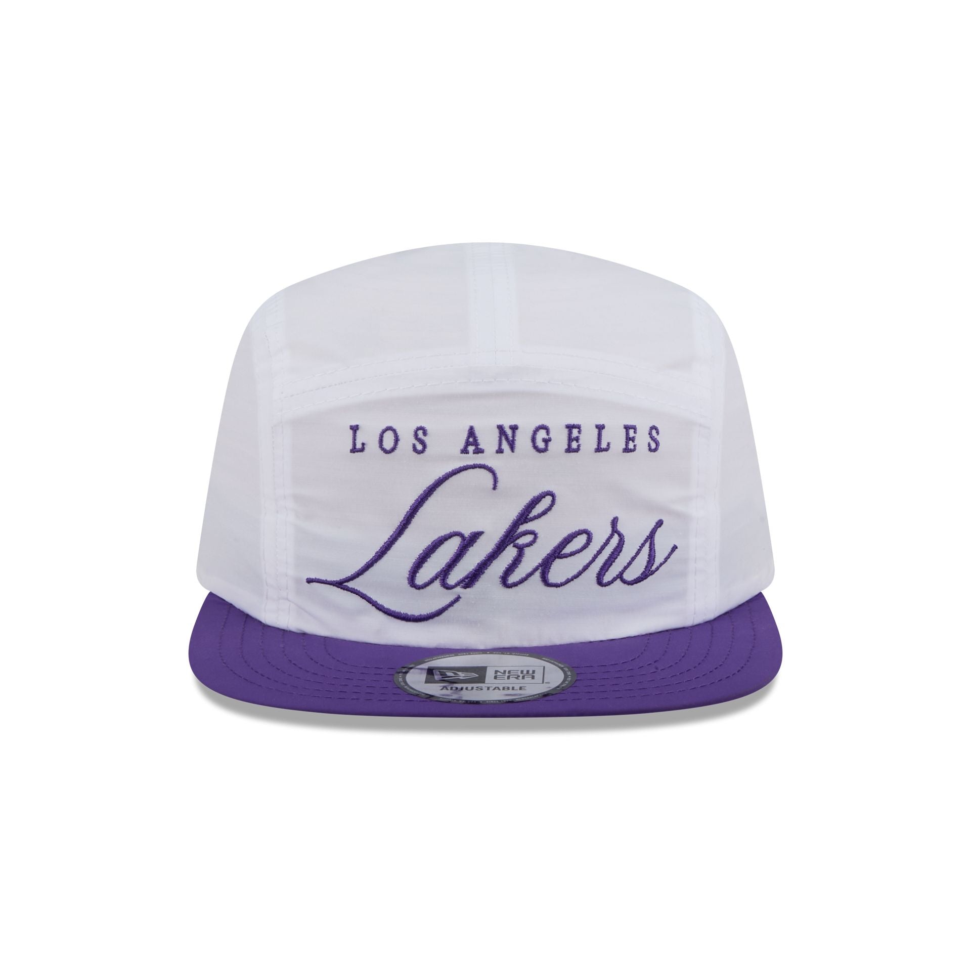 Los Angeles Lakers 2025 Draft Camper Strapback Hat - Image 2