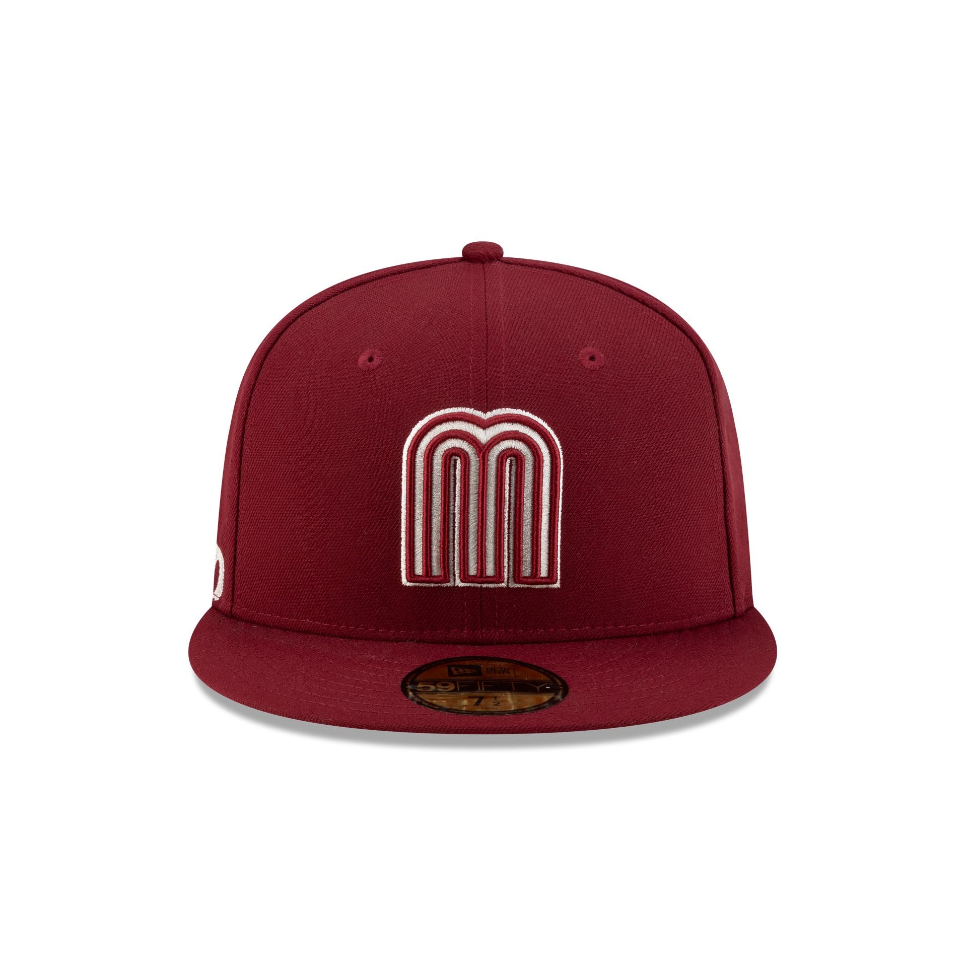 Mexico Baseball Maroon 59FIFTY Fitted Hat - Image 2