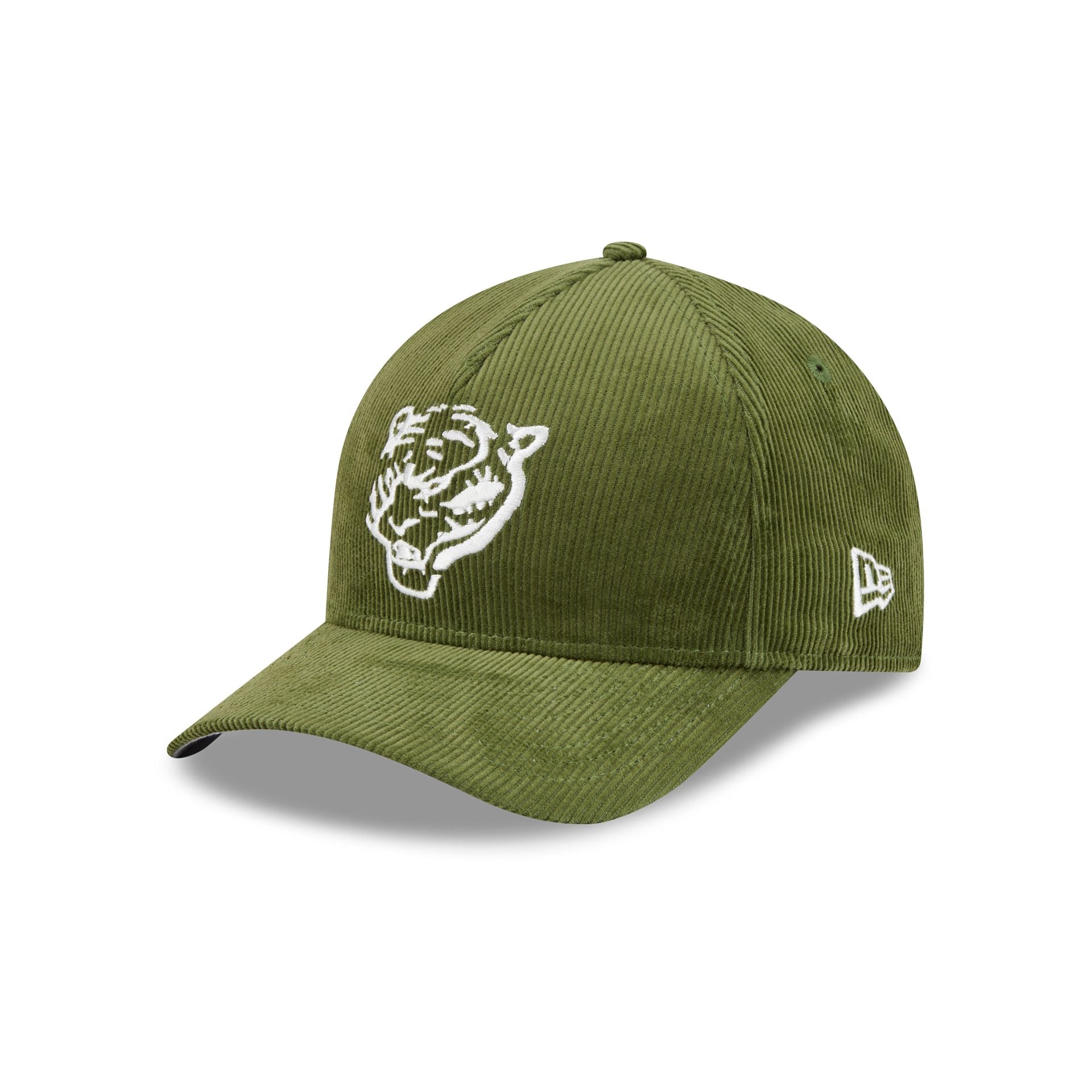 Club Tigres UANL Olive Corduroy 9FORTY M-Crown Snapback Hat