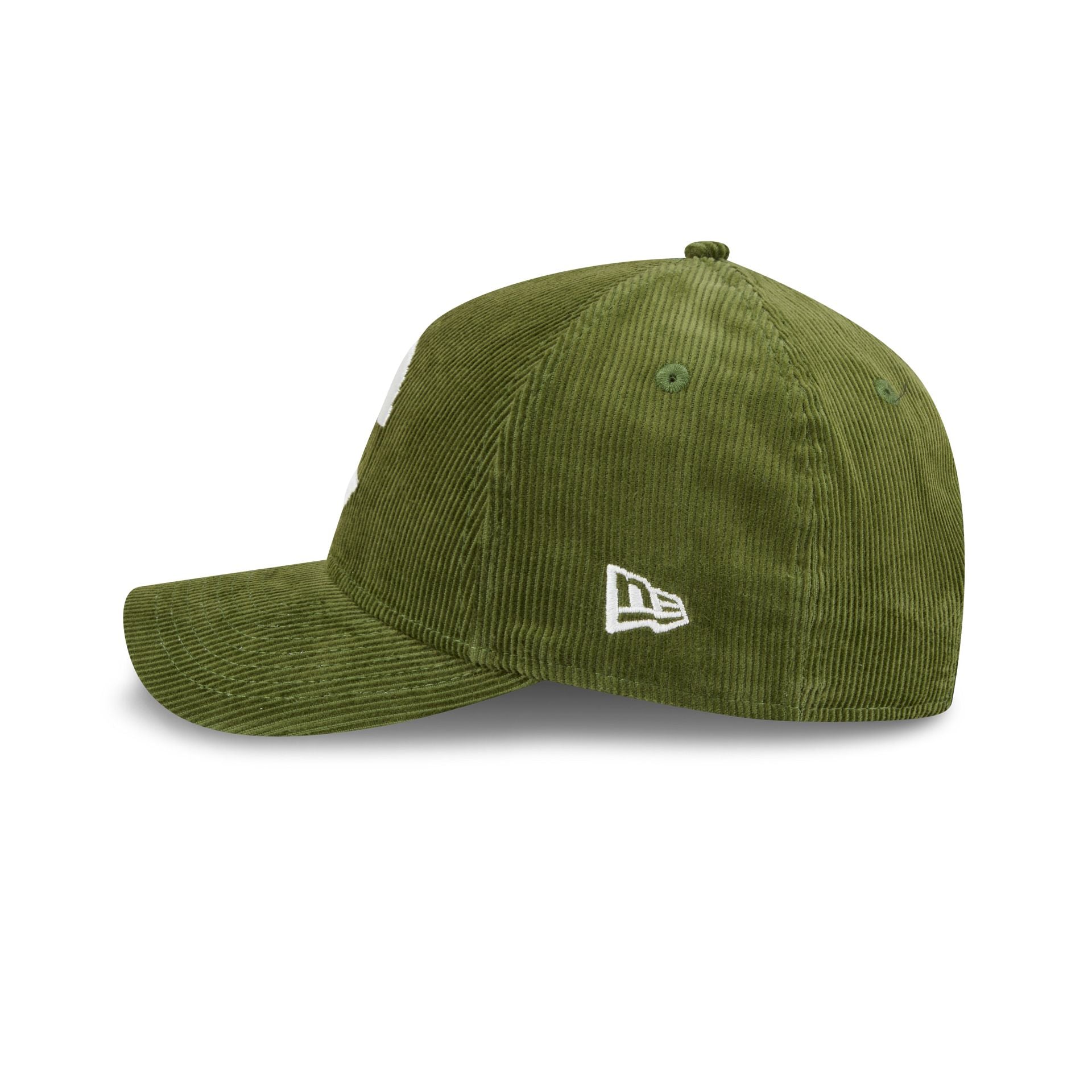Deportivo Toluca FC Olive Corduroy 9FORTY M-Crown Snapback Hat - Image 4