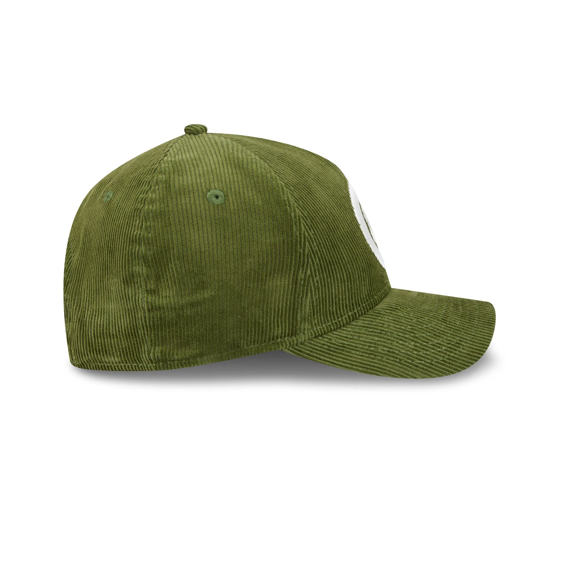 Deportivo Toluca FC Olive Corduroy 9FORTY M-Crown Snapback Hat - Image 5