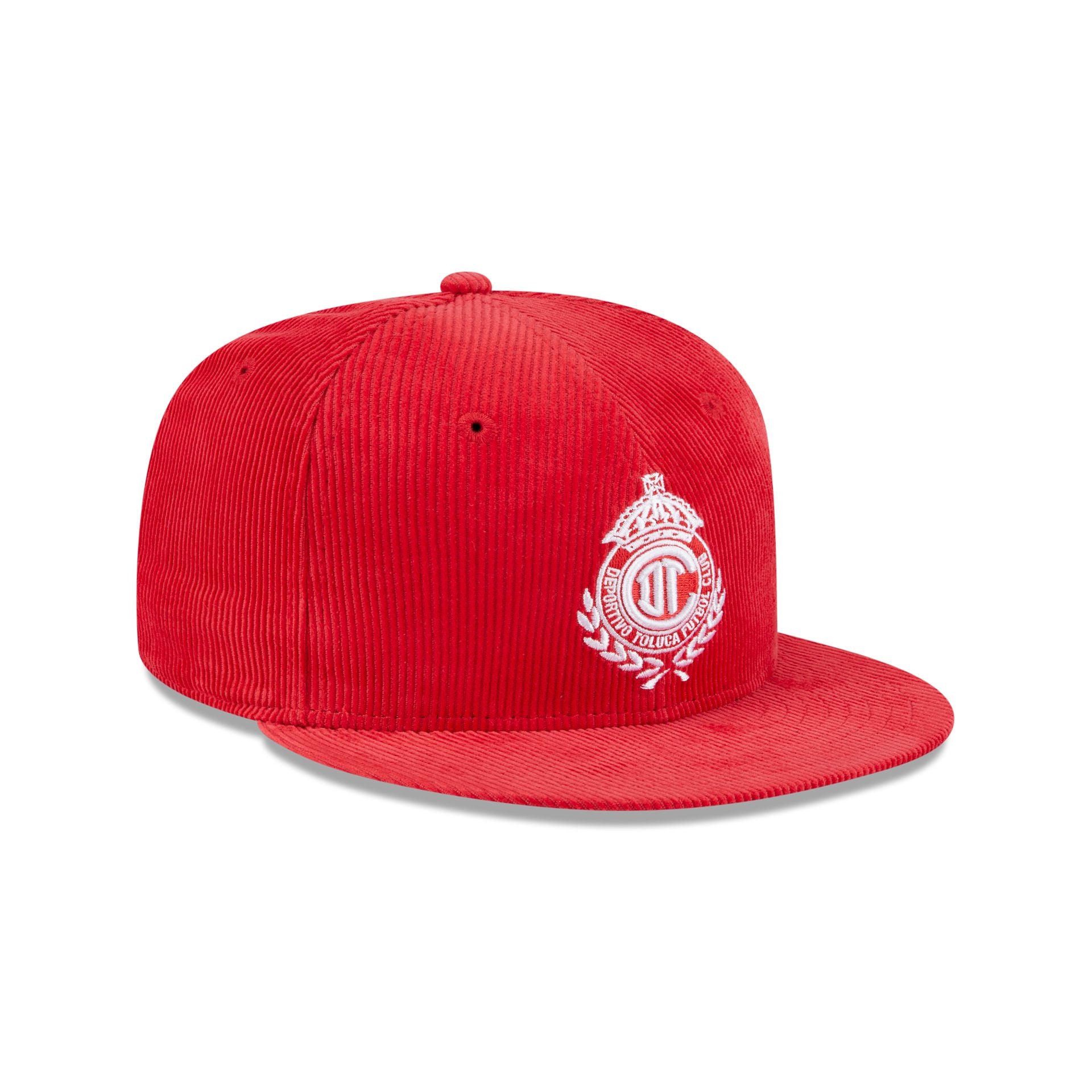 Deportivo Toluca FC Corduroy 59FIFTY Fitted Hat - Image 3