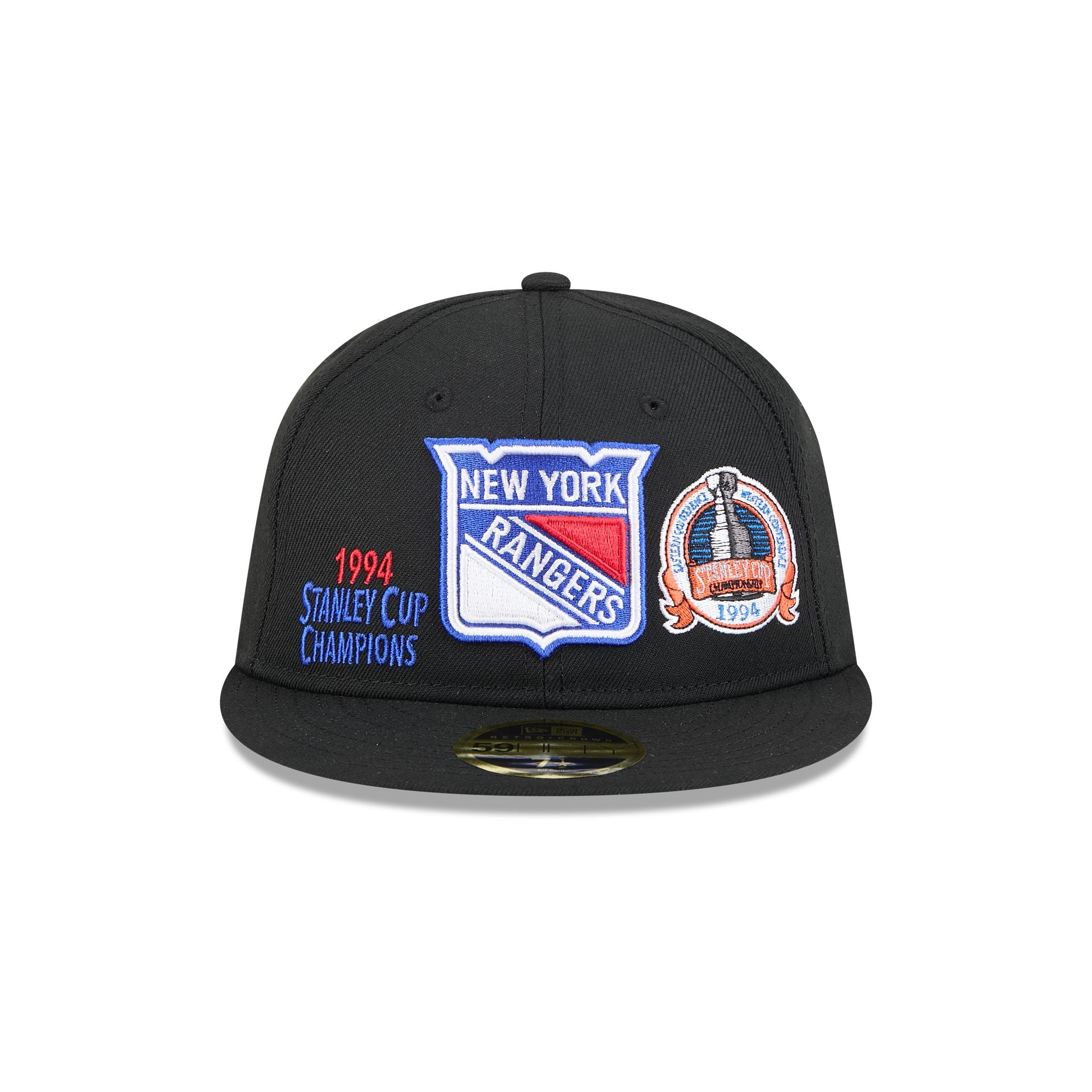 New York Rangers Championship Pack Retro Crown 59FIFTY Fitted Hat - Image 2