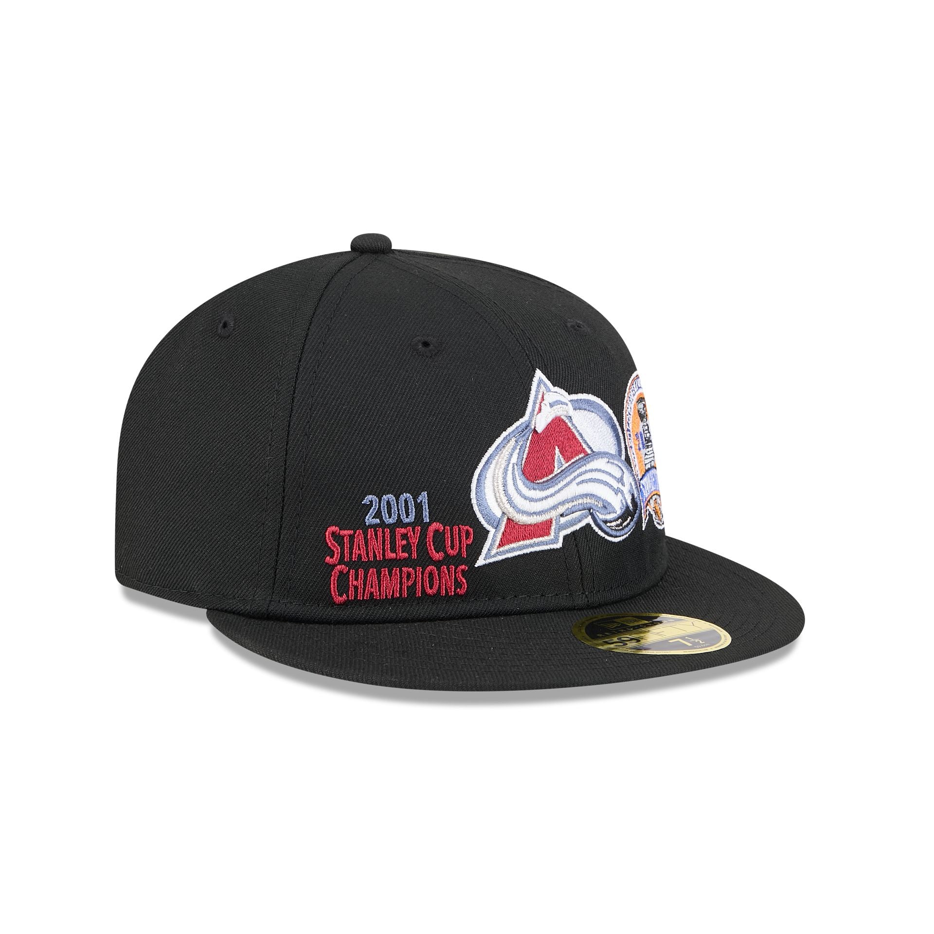 Colorado Avalanche Championship Pack Retro Crown 59FIFTY Fitted Hat - Image 3