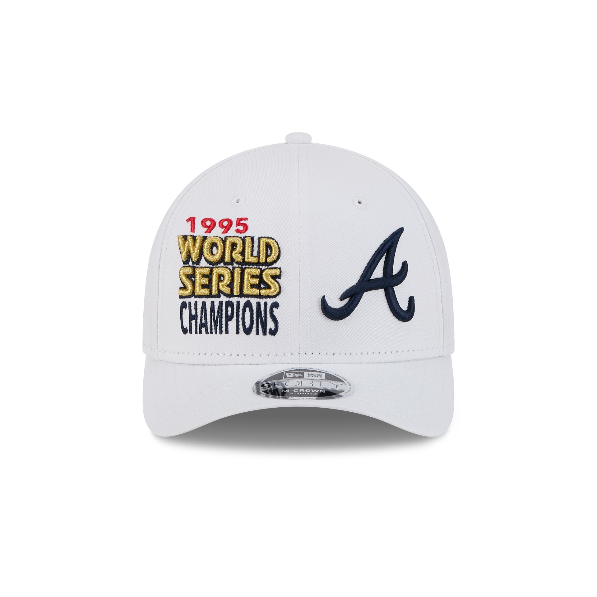 Atlanta Braves Championship Pack 9FORTY M-Crown Snapback Hat - Image 2