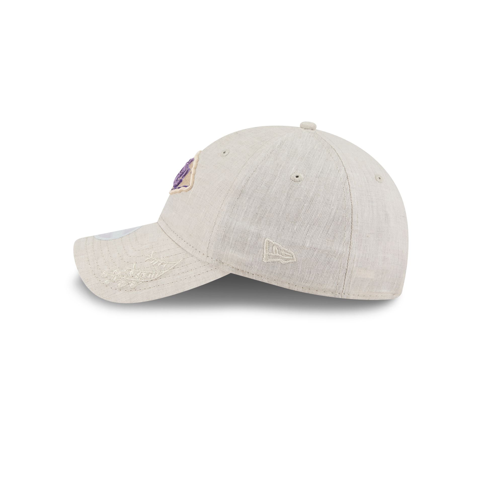 Kansas City Chiefs Floral Women's 9TWENTY Adjustable Hat - Image 4