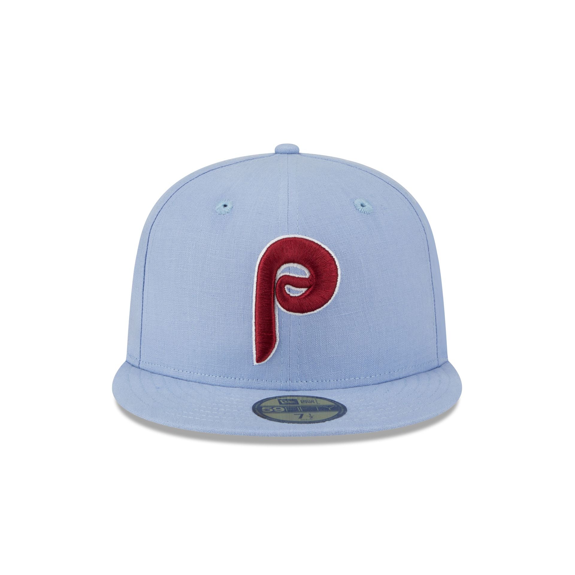 Team Linen Philadelphia Phillies 59FIFTY Fitted Hat - Image 2