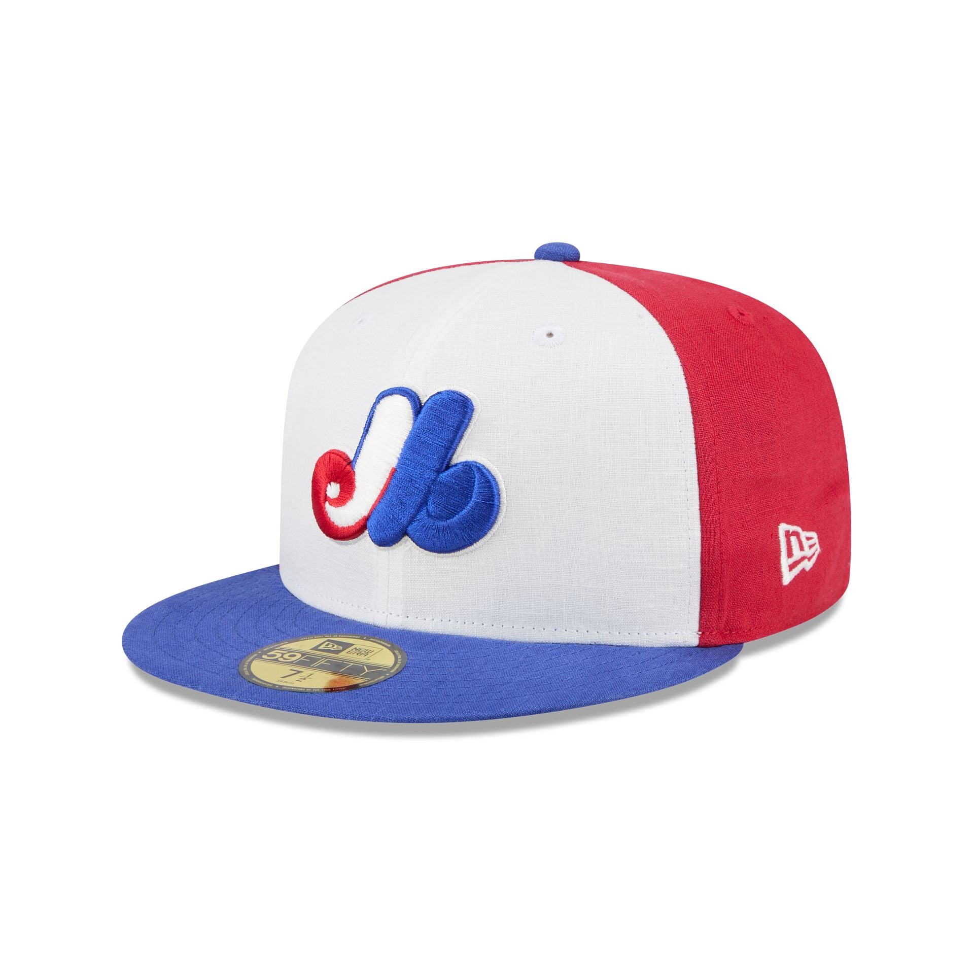Team Linen Montreal Expos 59FIFTY Fitted Hat - Image 3