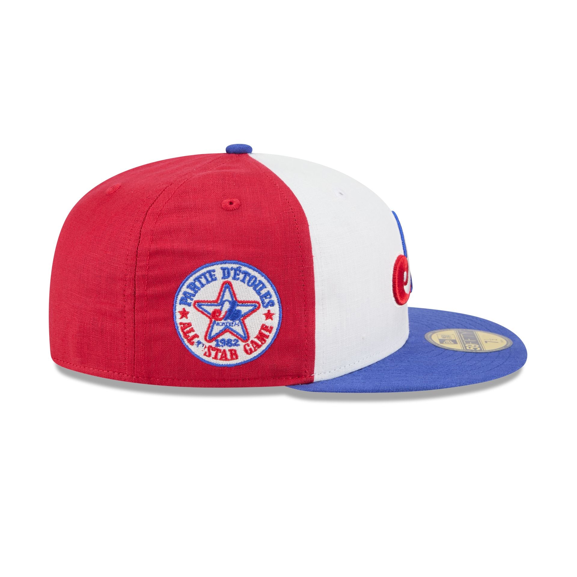 Team Linen Montreal Expos 59FIFTY Fitted Hat - Image 4