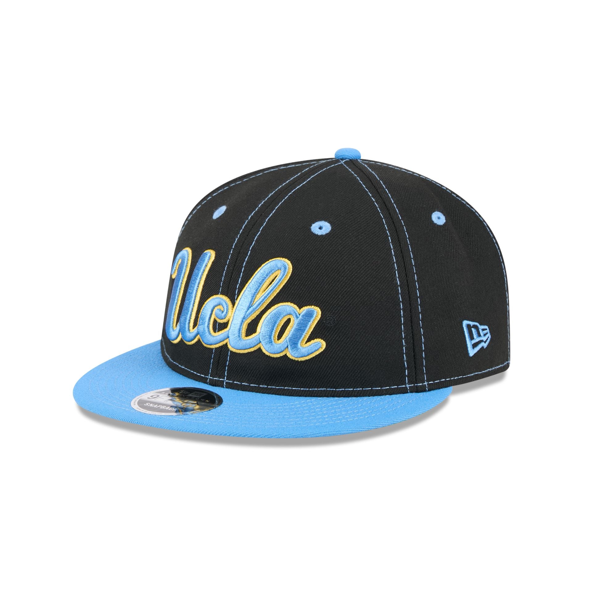 UCLA Bruins Tournament Side Patch Retro Crown 9FIFTY Strapback Hat - Image 3
