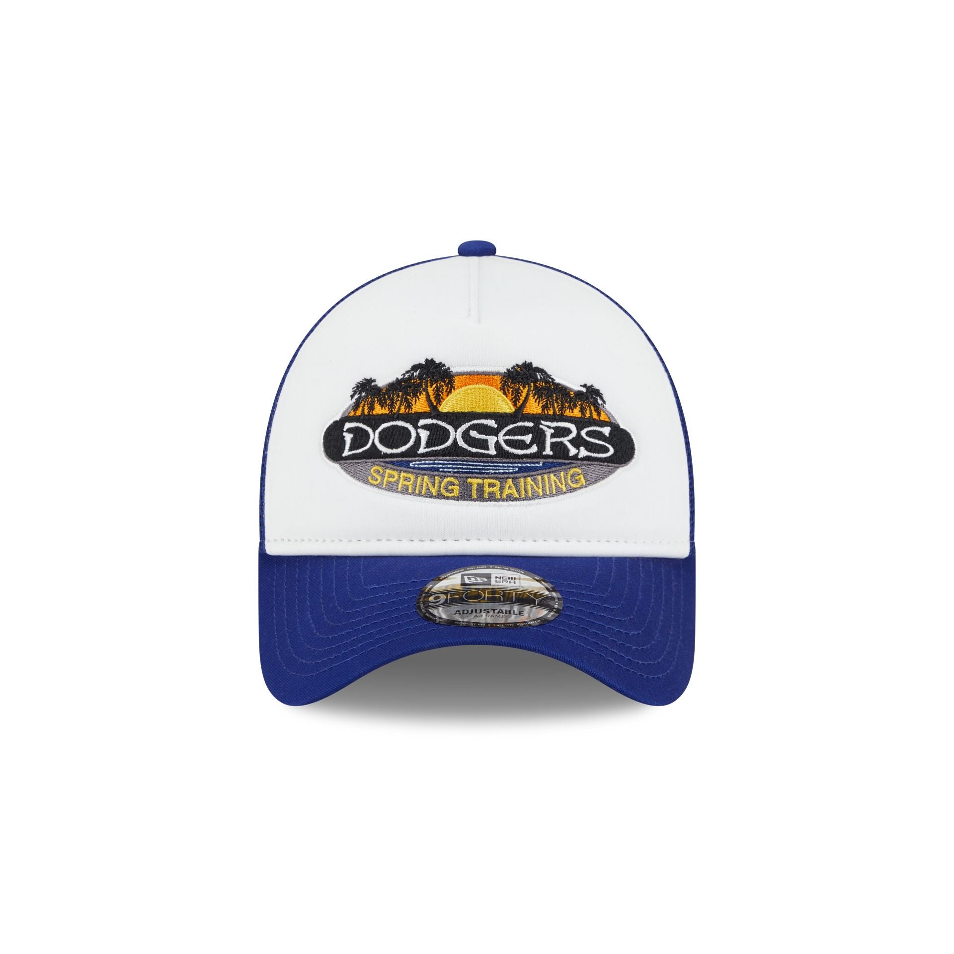 Los Angeles Dodgers Spring Training 9FORTY A-Frame Trucker Hat - Image 2