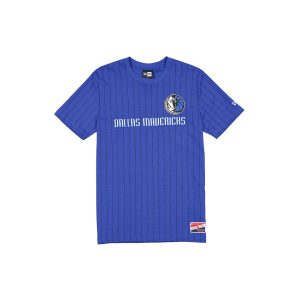 Dallas Mavericks Throwback Retro Pinstripe T-Shirt