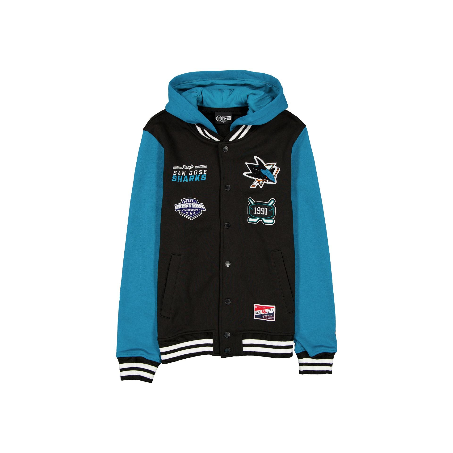 San Jose Sharks Throwback Black Jacket