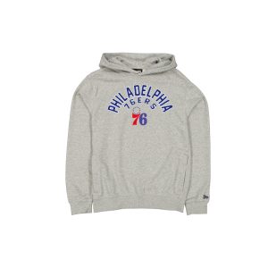 Philadelphia 76ers Sport Night Heather Gray Hoodie