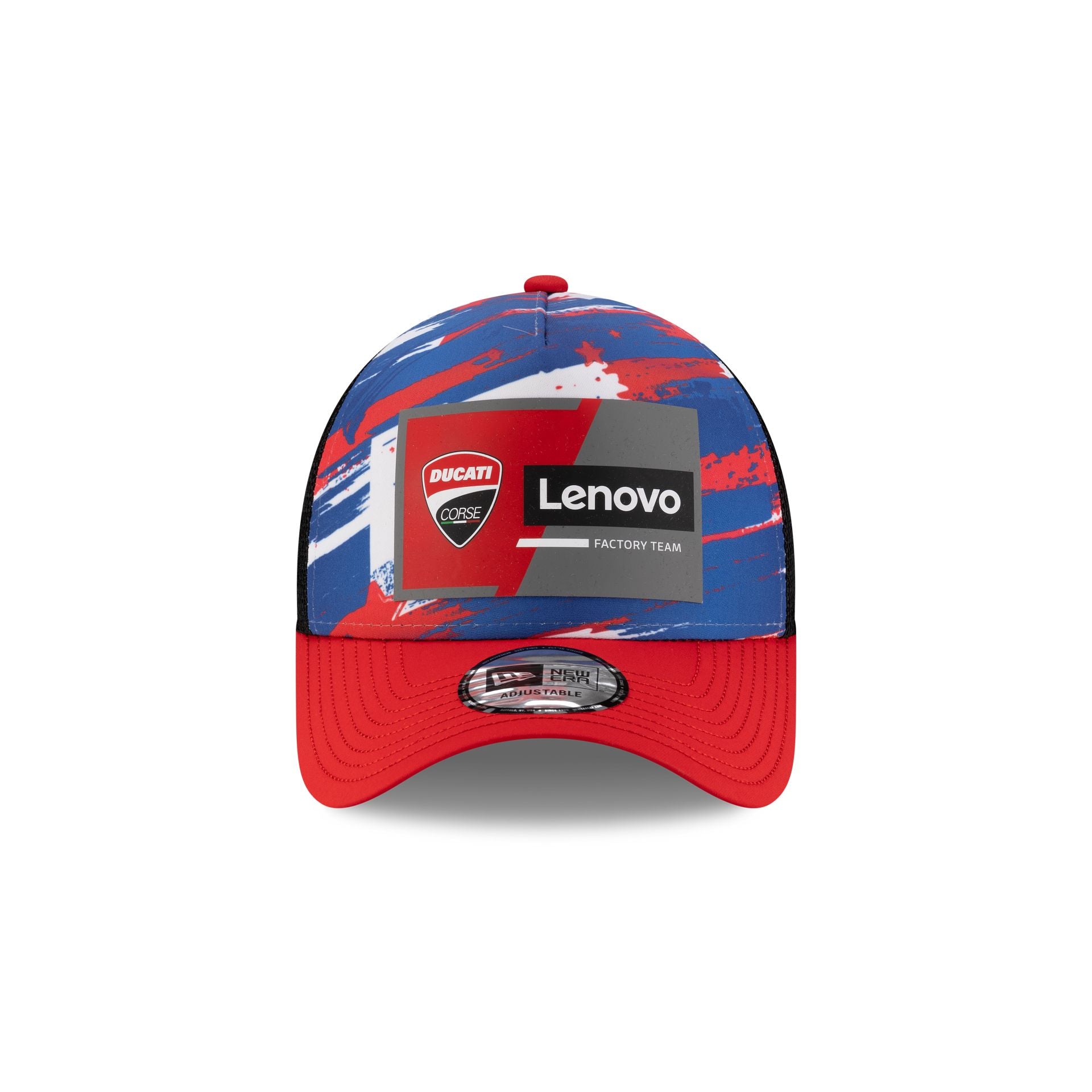 2025 Austin Race Special Ducati Lenovo Team MotoGP 9FORTY A-Frame Trucker Hat - Image 2