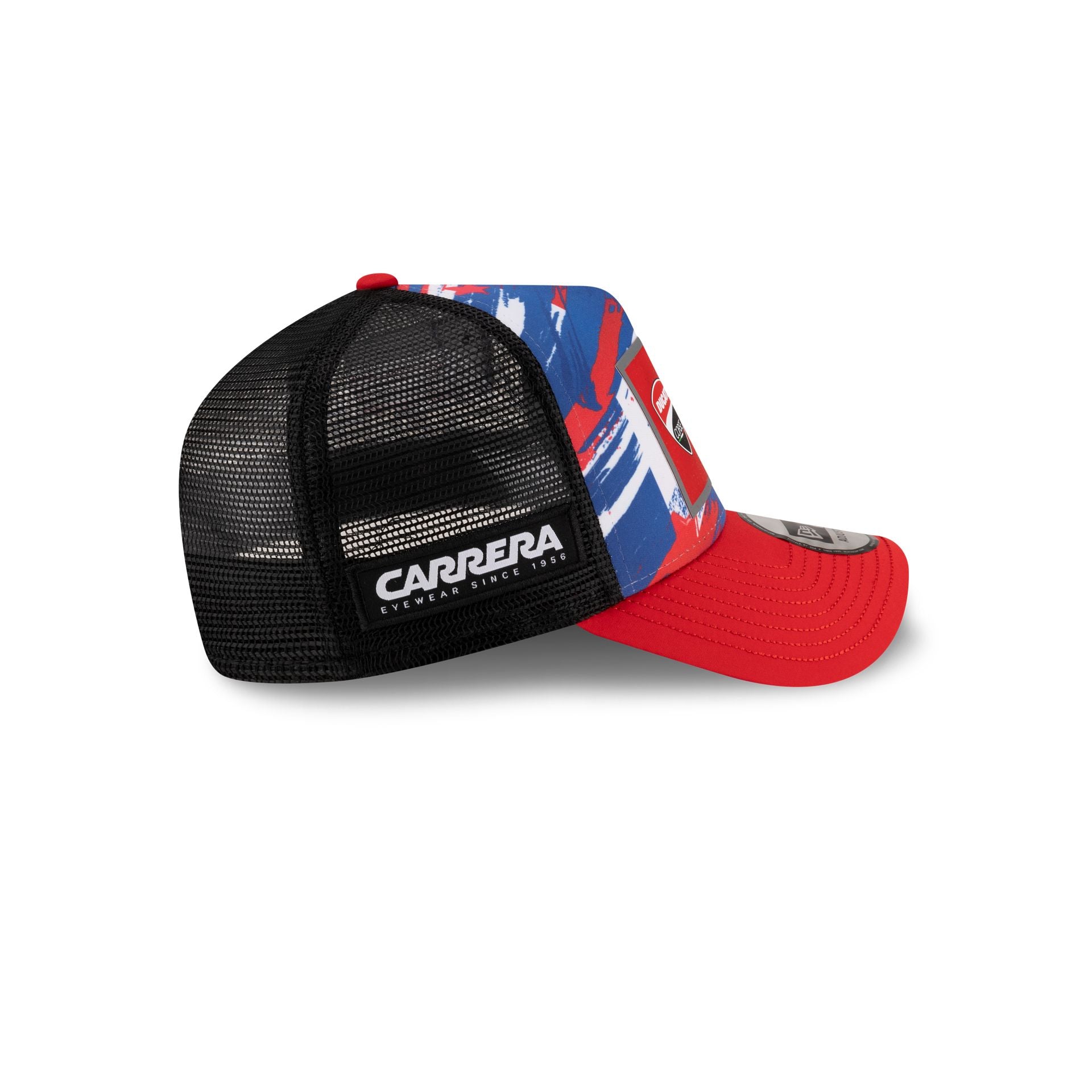 2025 Austin Race Special Ducati Lenovo Team MotoGP 9FORTY A-Frame Trucker Hat - Image 4