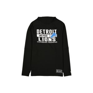 Detroit Lions 2025 Functional Fandom Black Balaclava Hoodie