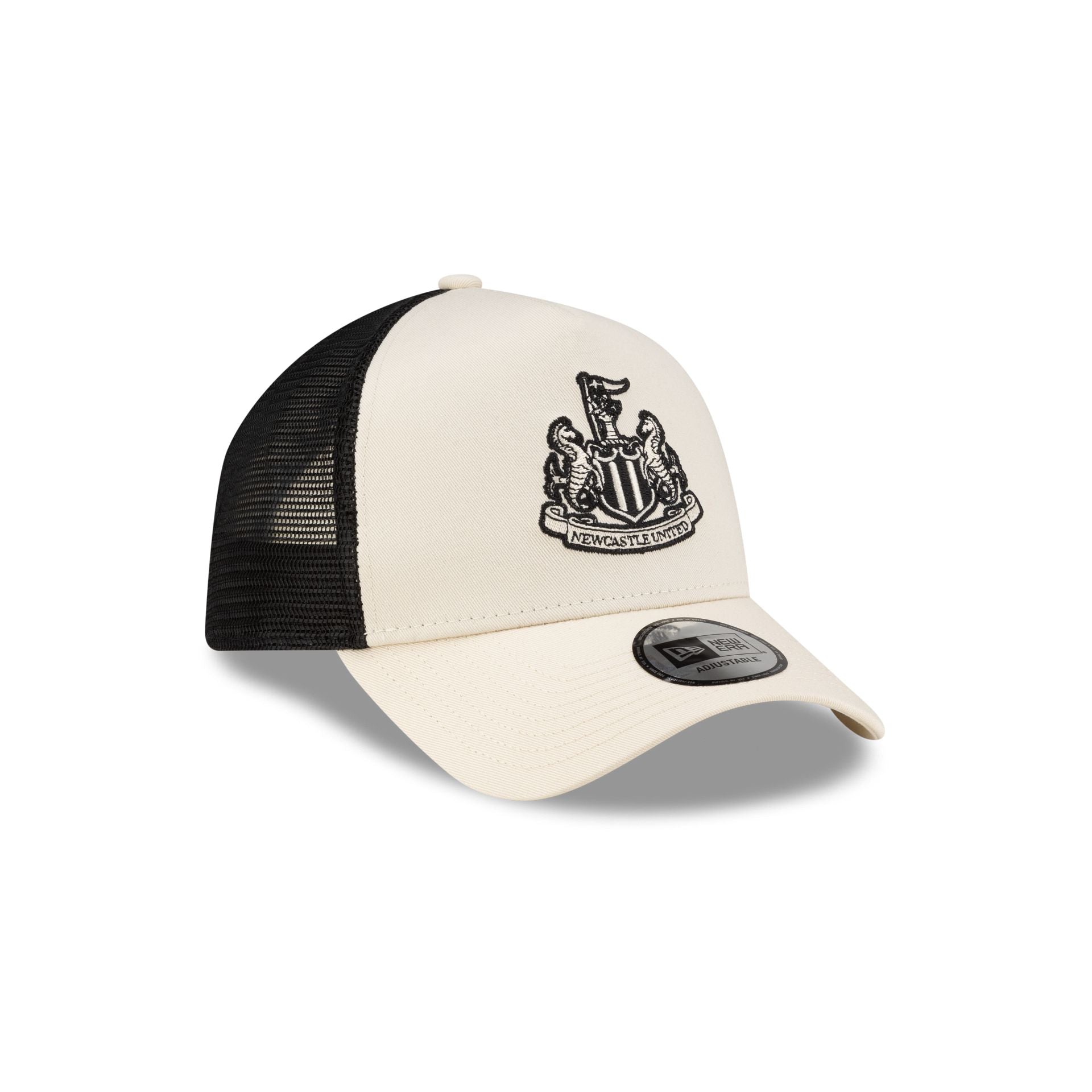 Newcastle United FC Light Cream 9FORTY A-Frame Trucker Hat - Image 3