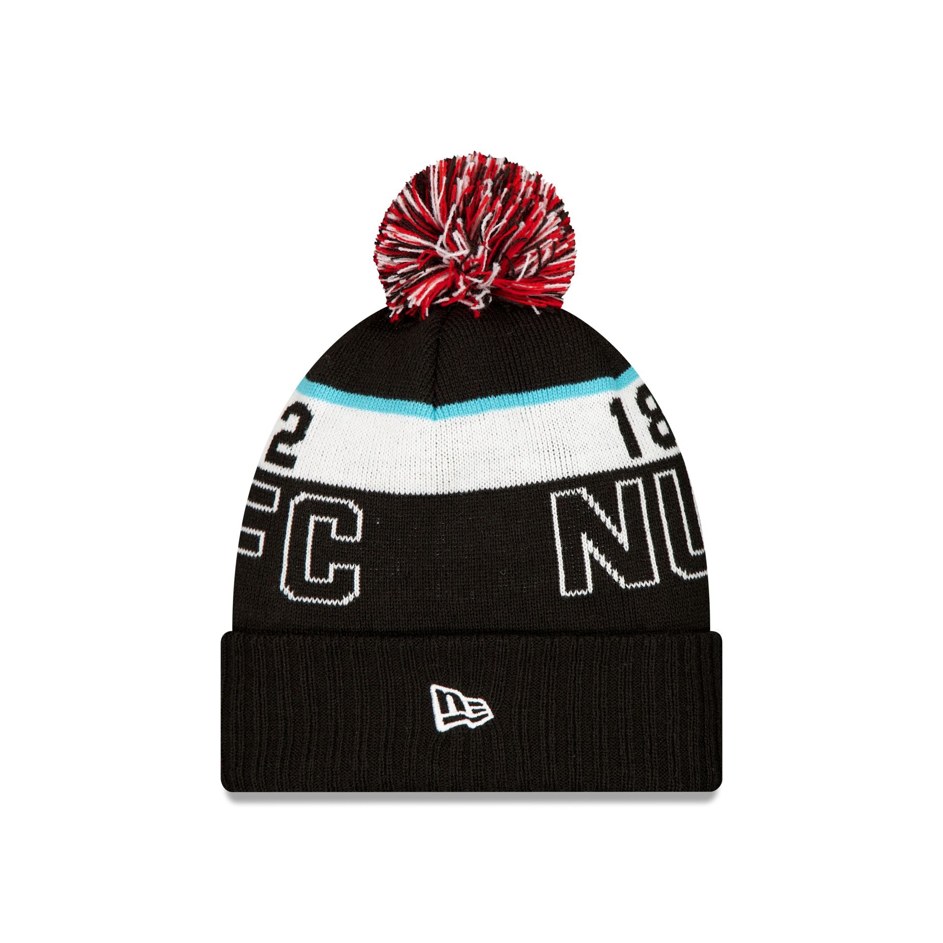 Newcastle United FC Sport Pom Knit Hat - Image 3