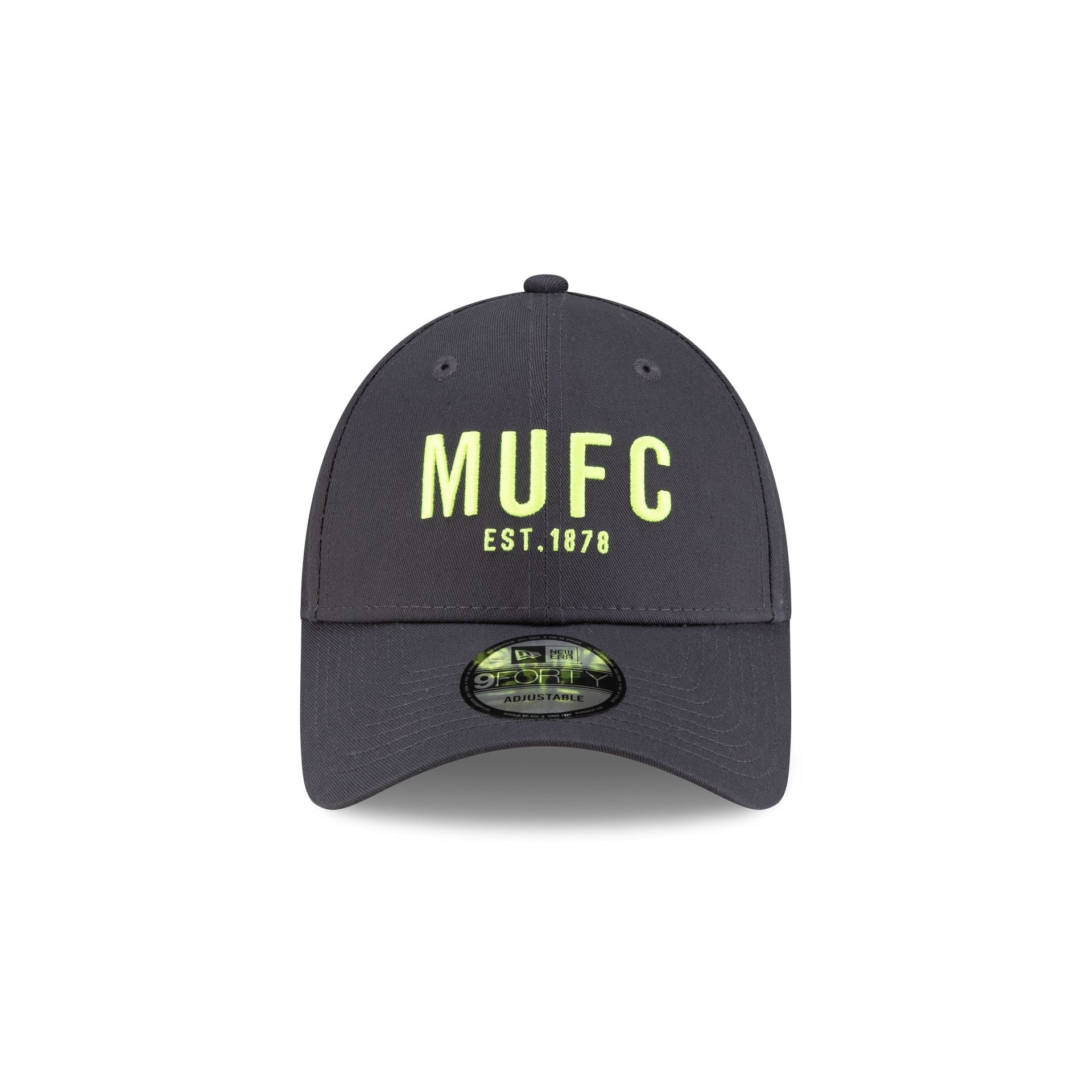 Manchester United FC Cyber Yellow Pop 9FORTY Adjustable Hat - Image 2