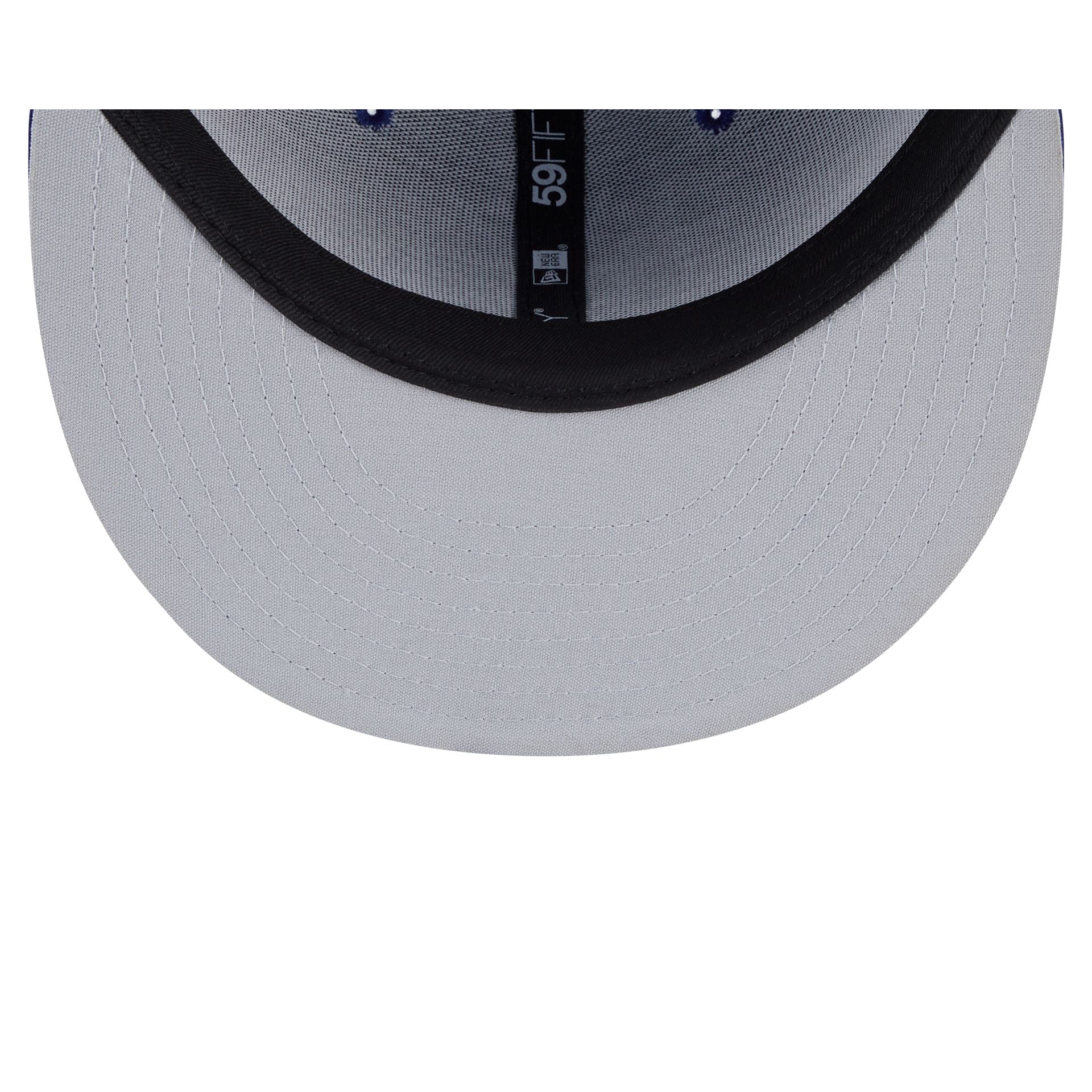 Buffalo Bisons Theme Night Blue 59FIFTY Fitted Hat - Image 7