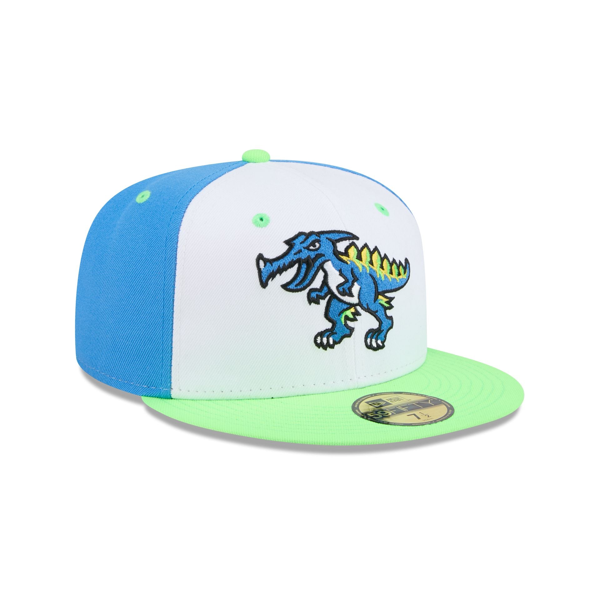 Myrtle Beach Pelicans Theme Night Blue 59FIFTY Fitted Hat - Image 3