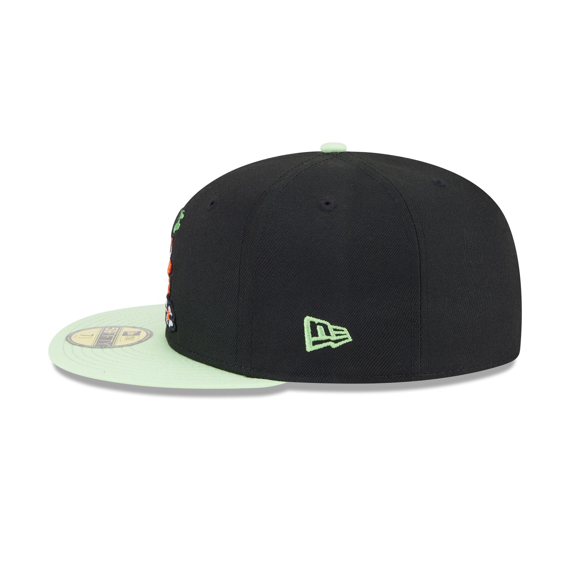 Montgomery Biscuits Theme Night Black 59FIFTY Fitted Hat - Image 4