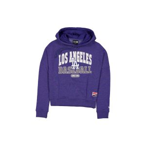Los Angeles Dodgers Throwback Women's Glitter Hoodie