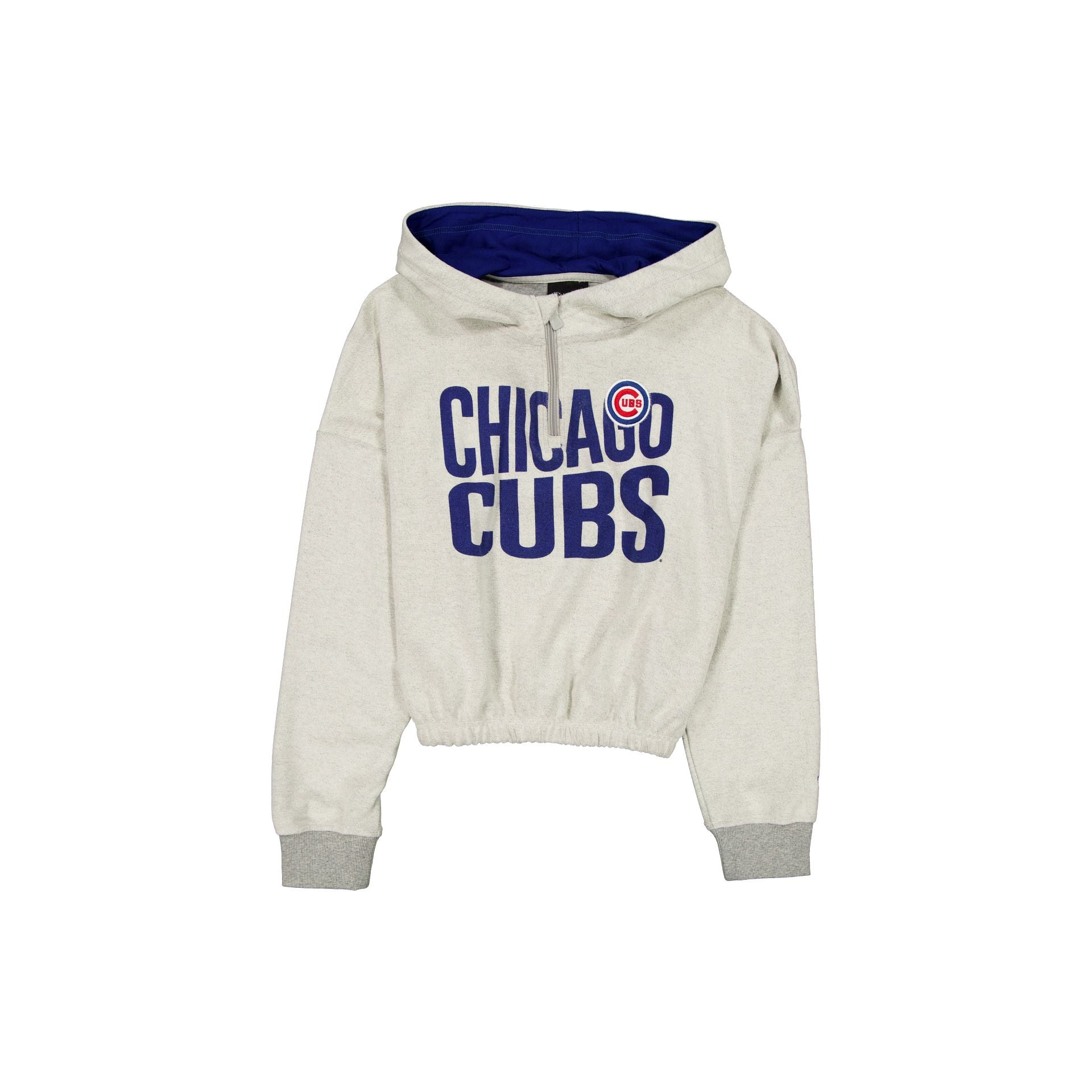 Chicago Cubs Sport Night Heather Gray Women's Hoodie