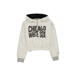 Chicago White Sox Sport Night Heather Gray Women's Hoodie