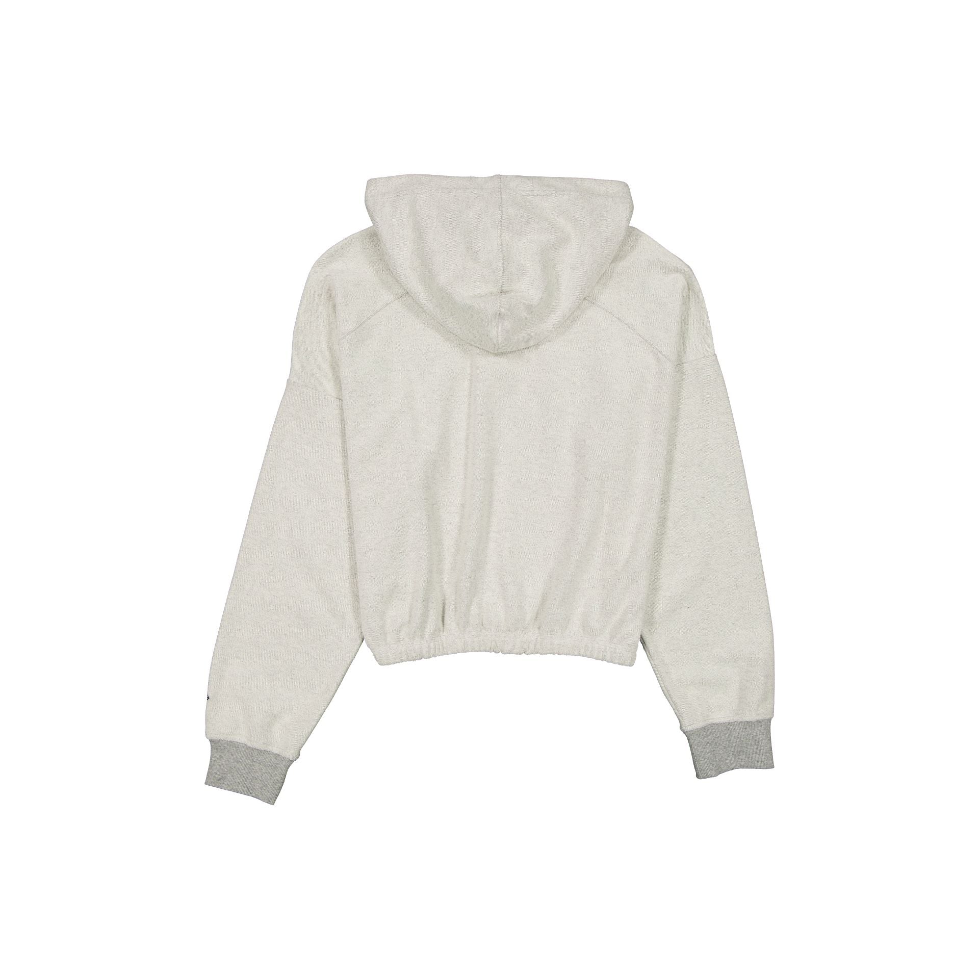 Los Angeles Dodgers Sport Night Heather Gray Women's Hoodie - Image 3