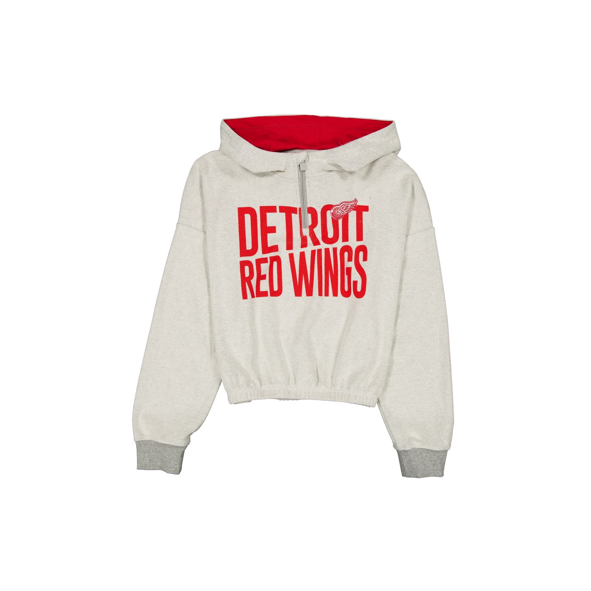 Detroit Red Wings Sport Night Heather Gray Women's Hoodie