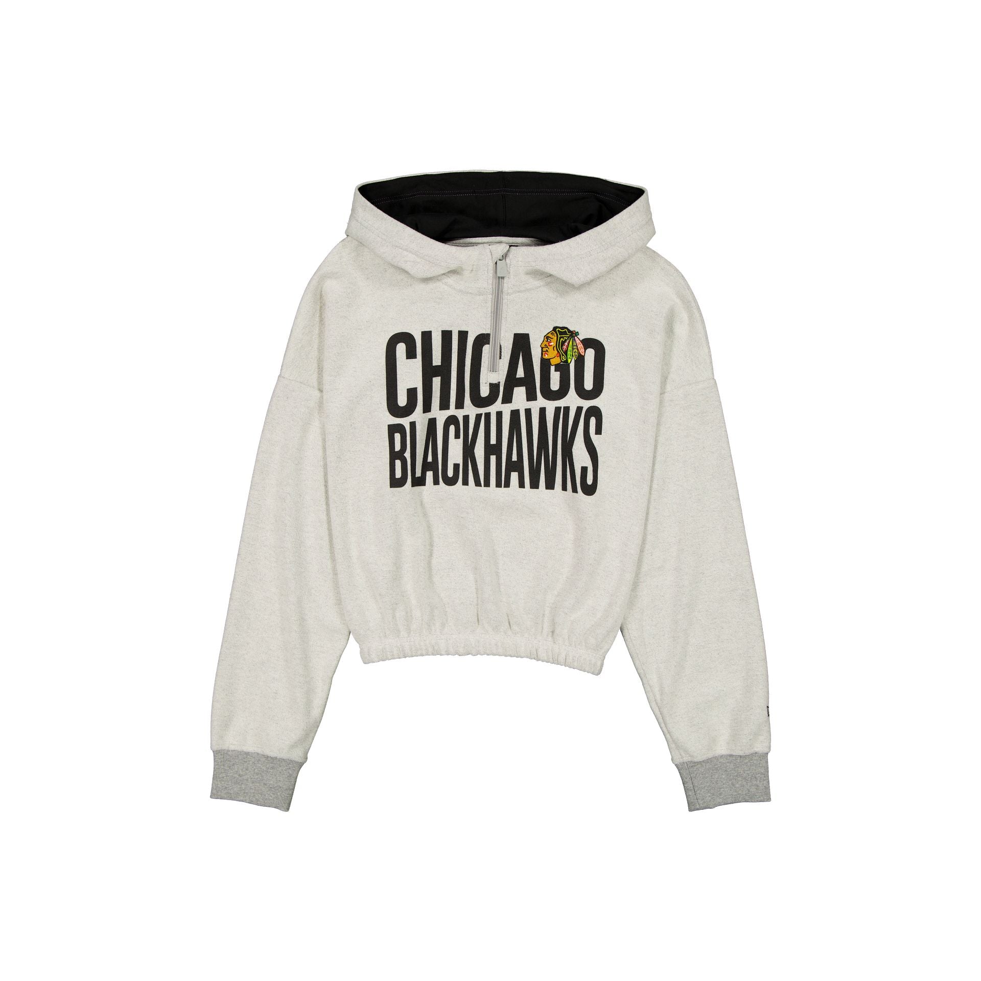 Chicago Blackhawks Sport Night Heather Gray Women's Hoodie