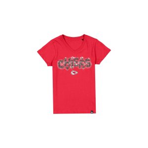 Kansas City Chiefs Flip Sequin Girls T-Shirt