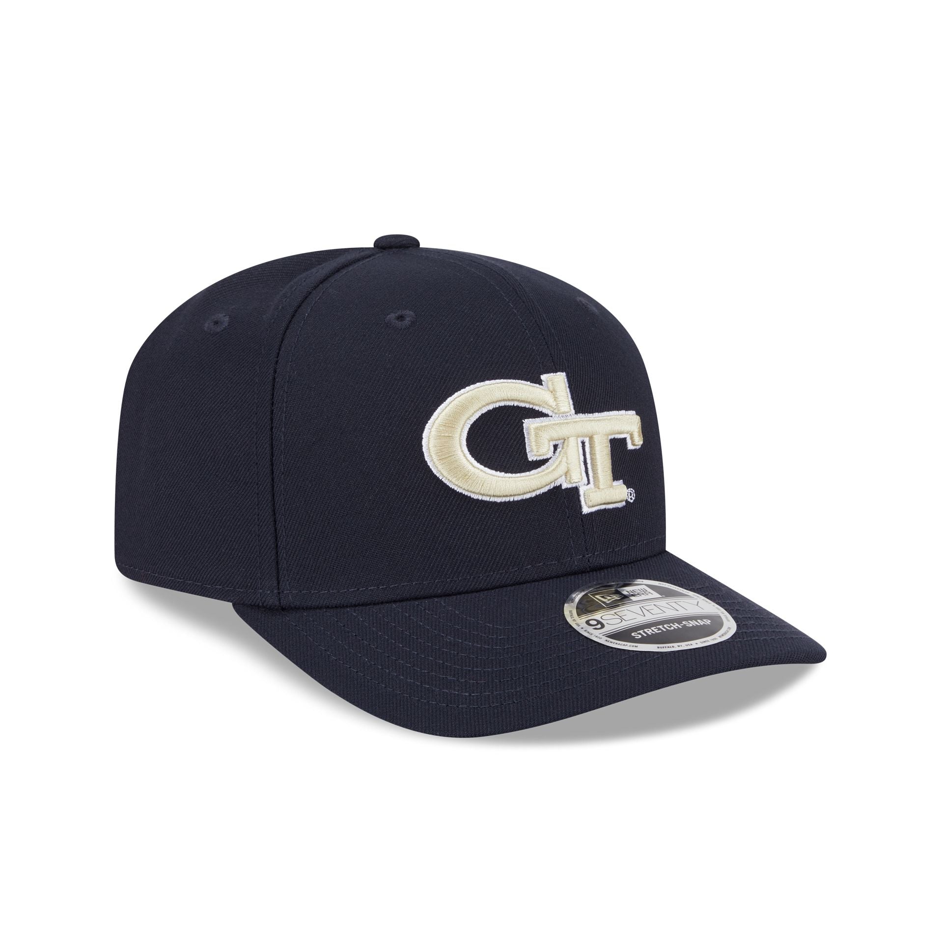 Georgia Tech Yellow Jackets Team 9SEVENTY Stretch-Snap Hat - Image 3