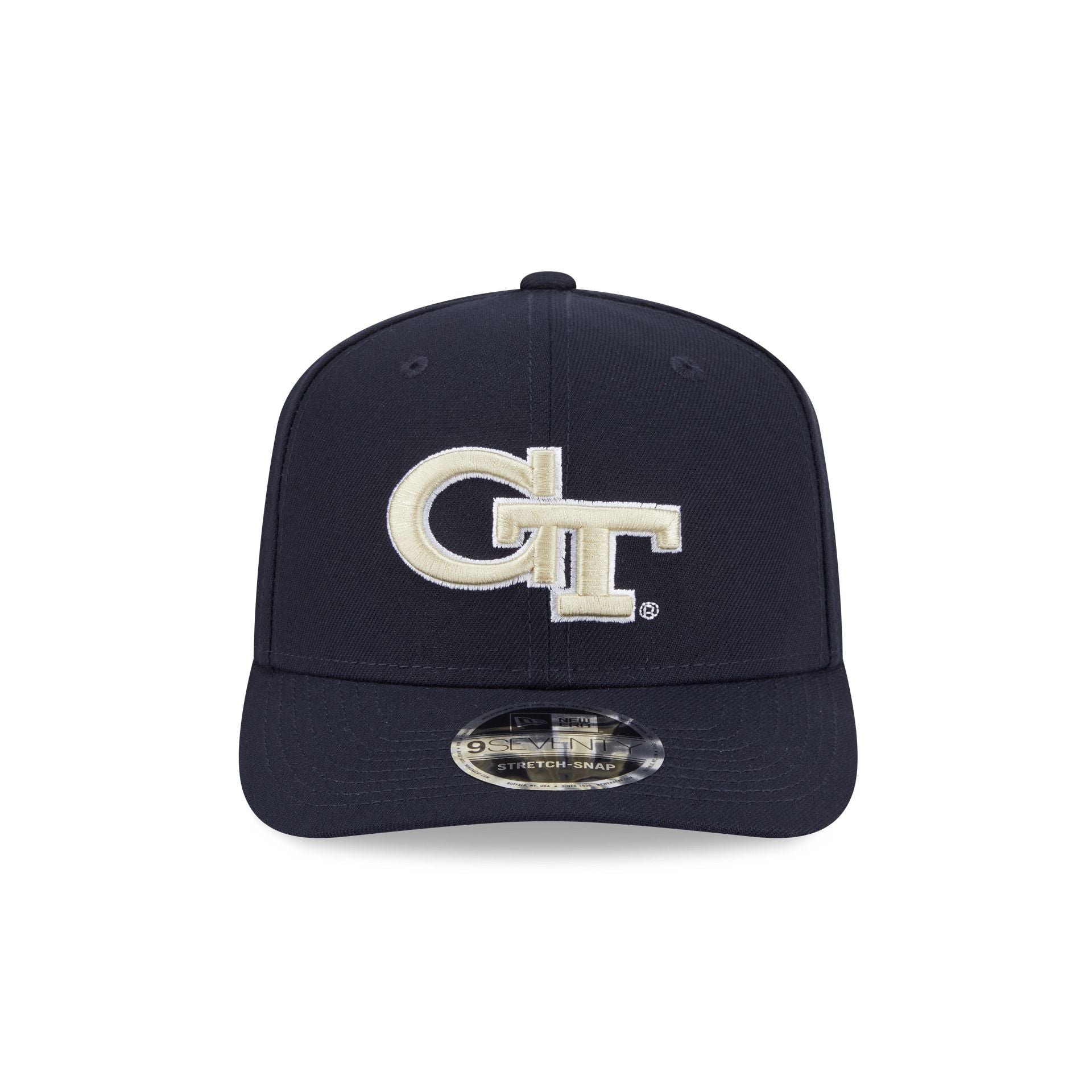 Georgia Tech Yellow Jackets Team 9SEVENTY Stretch-Snap Hat - Image 2
