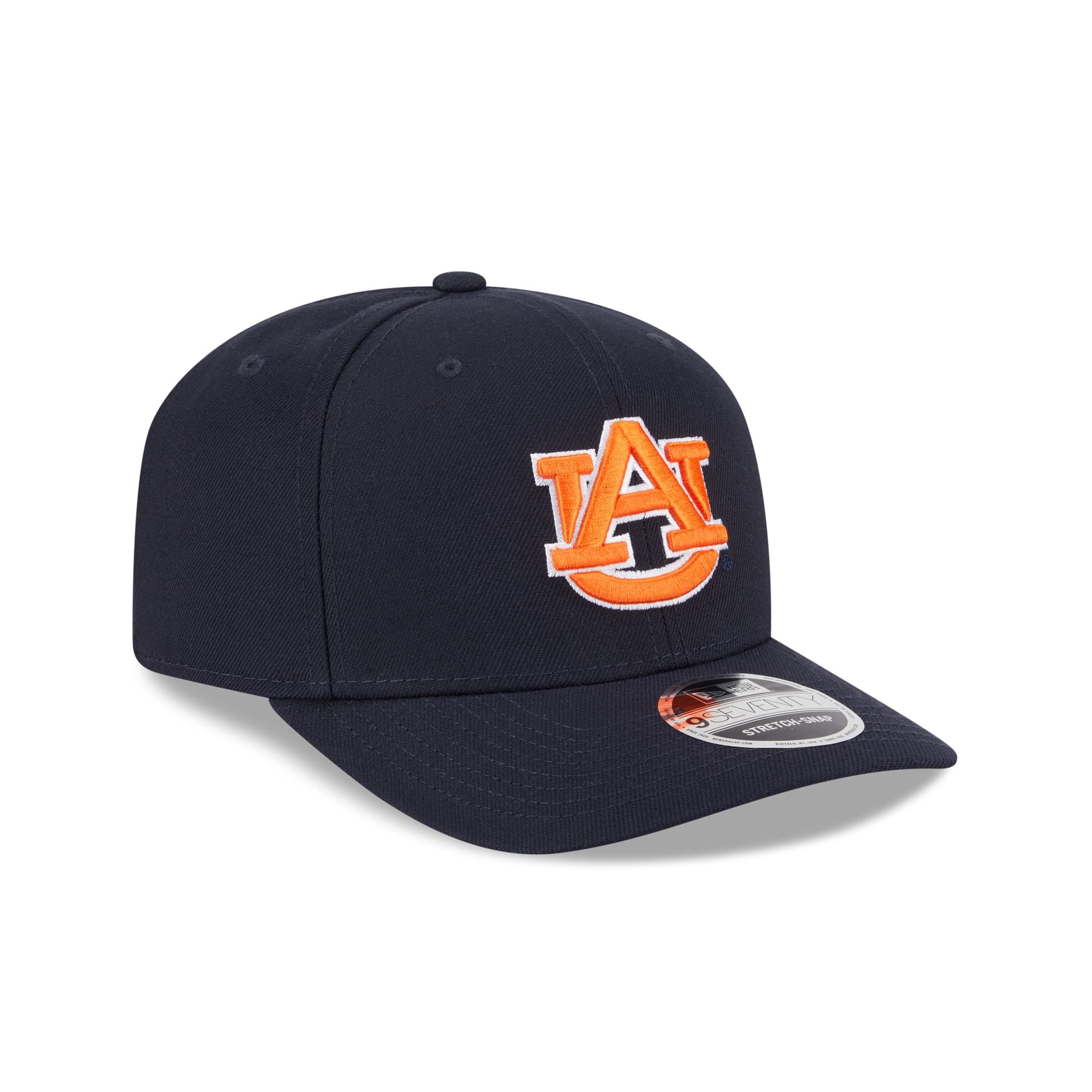 Auburn Tigers Team 9SEVENTY Stretch-Snap Hat - Image 3