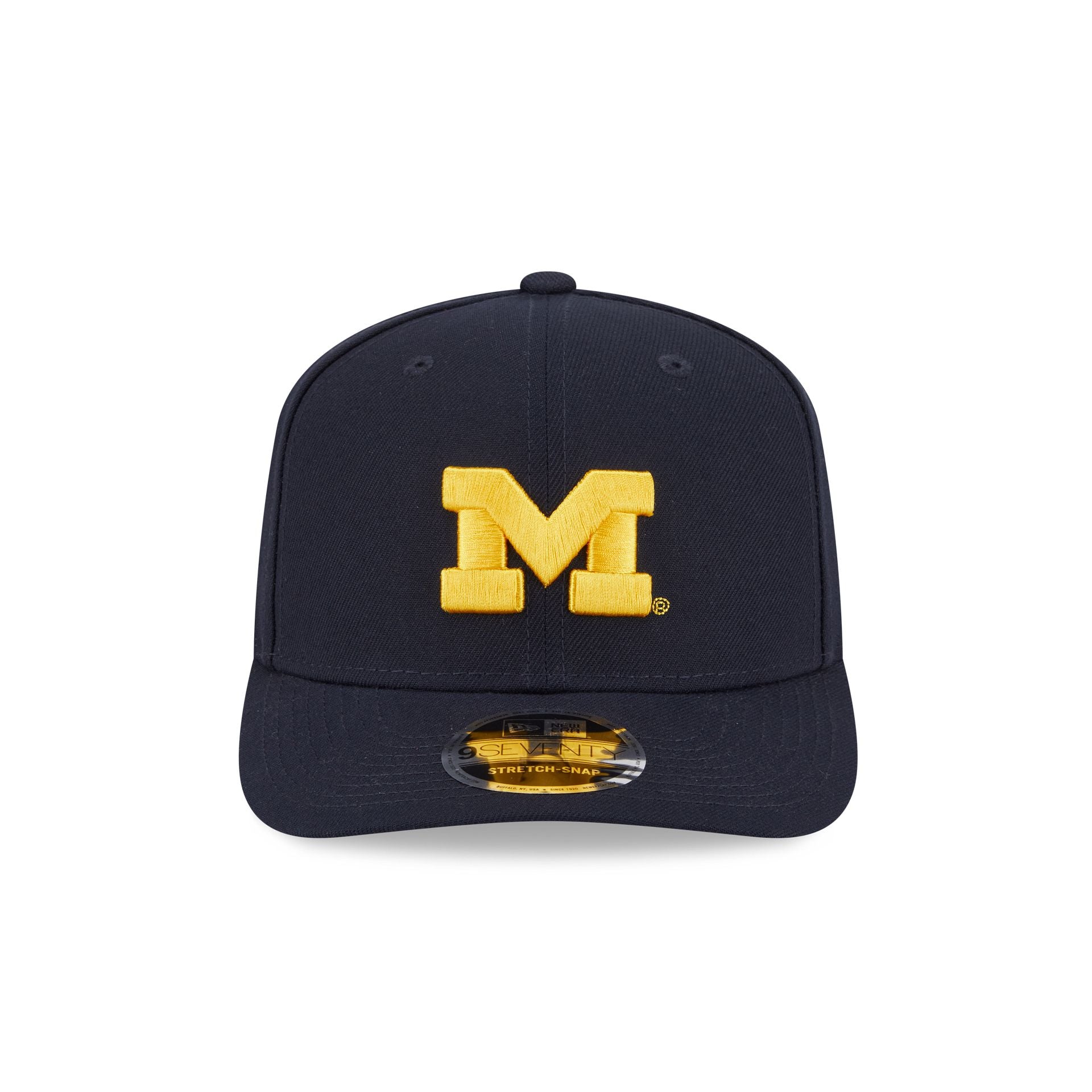 Michigan Wolverines Team 9SEVENTY Stretch-Snap Hat - Image 2