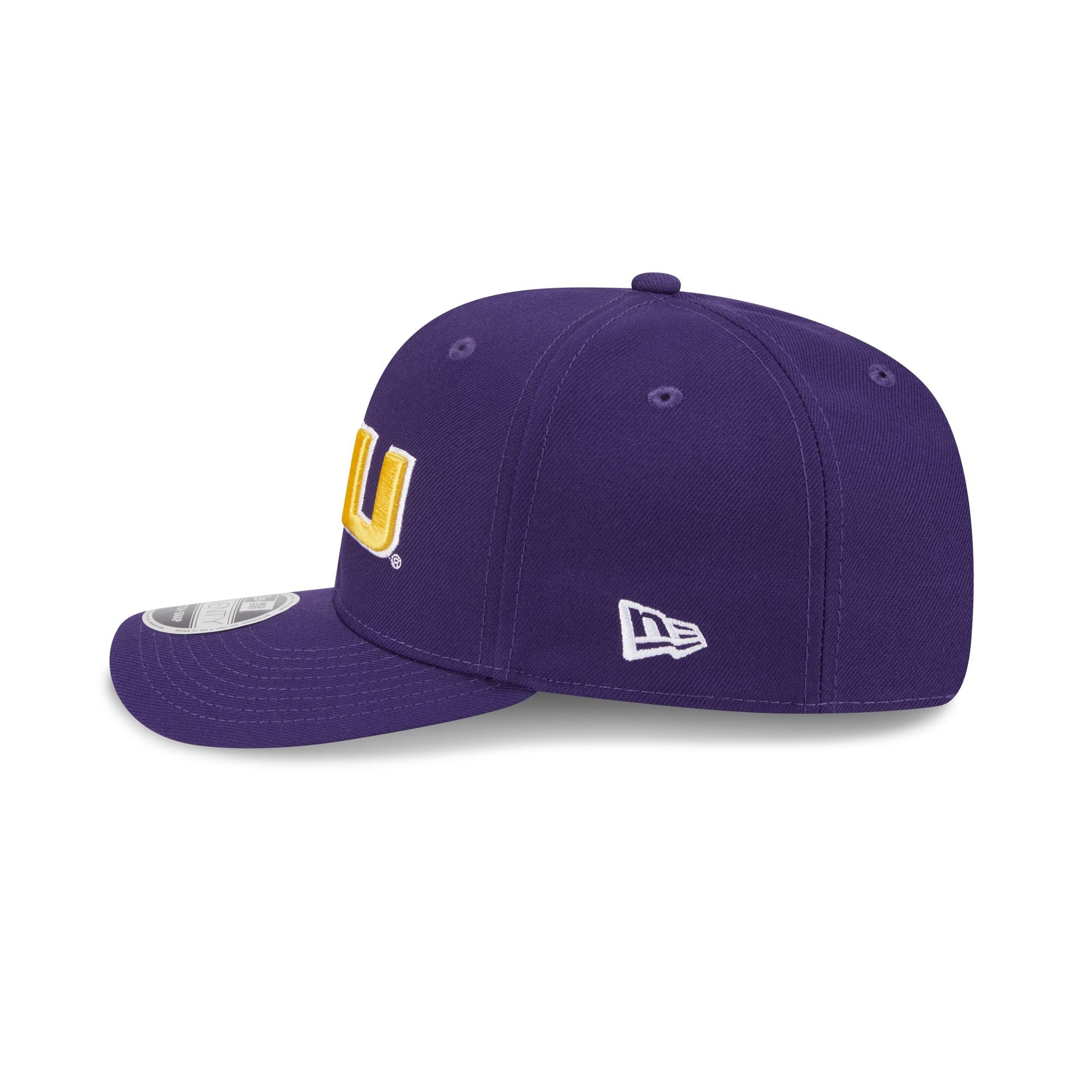 LSU TIGERS Purple Team 9SEVENTY Stretch-Snap Hat - Image 4