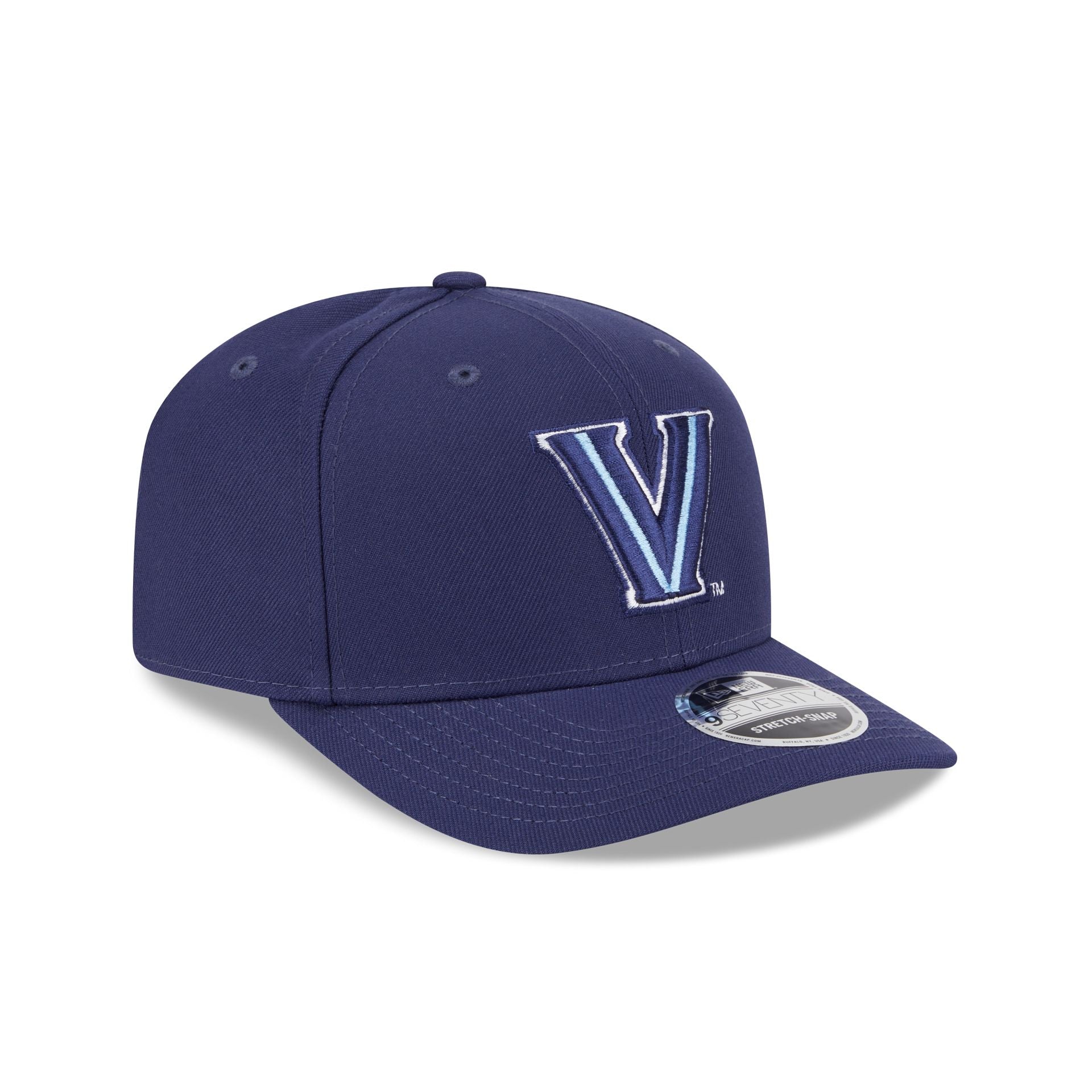 Villanova Wildcats Team 9SEVENTY Stretch-Snap Hat - Image 3