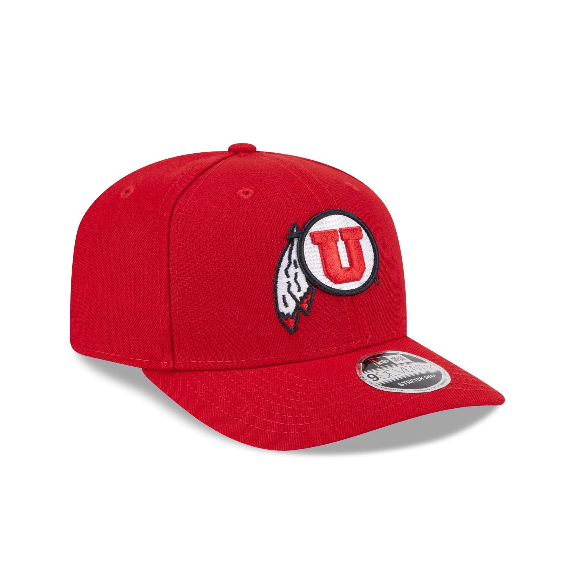 Utah Utes Team 9SEVENTY Stretch-Snap Hat - Image 3