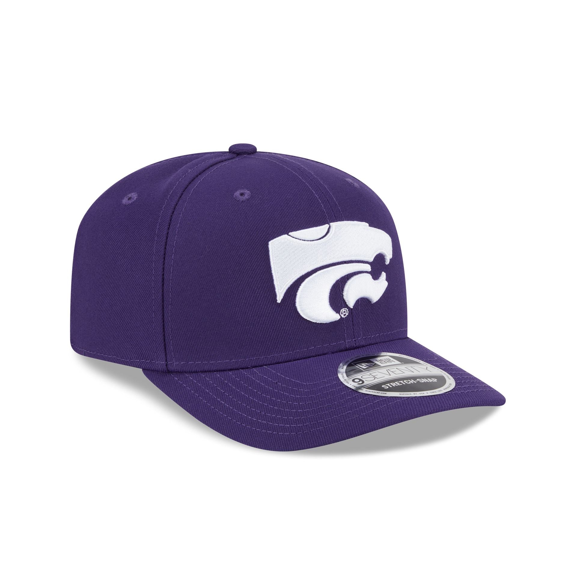 Kansas State Wildcats Team 9SEVENTY Stretch-Snap Hat - Image 3