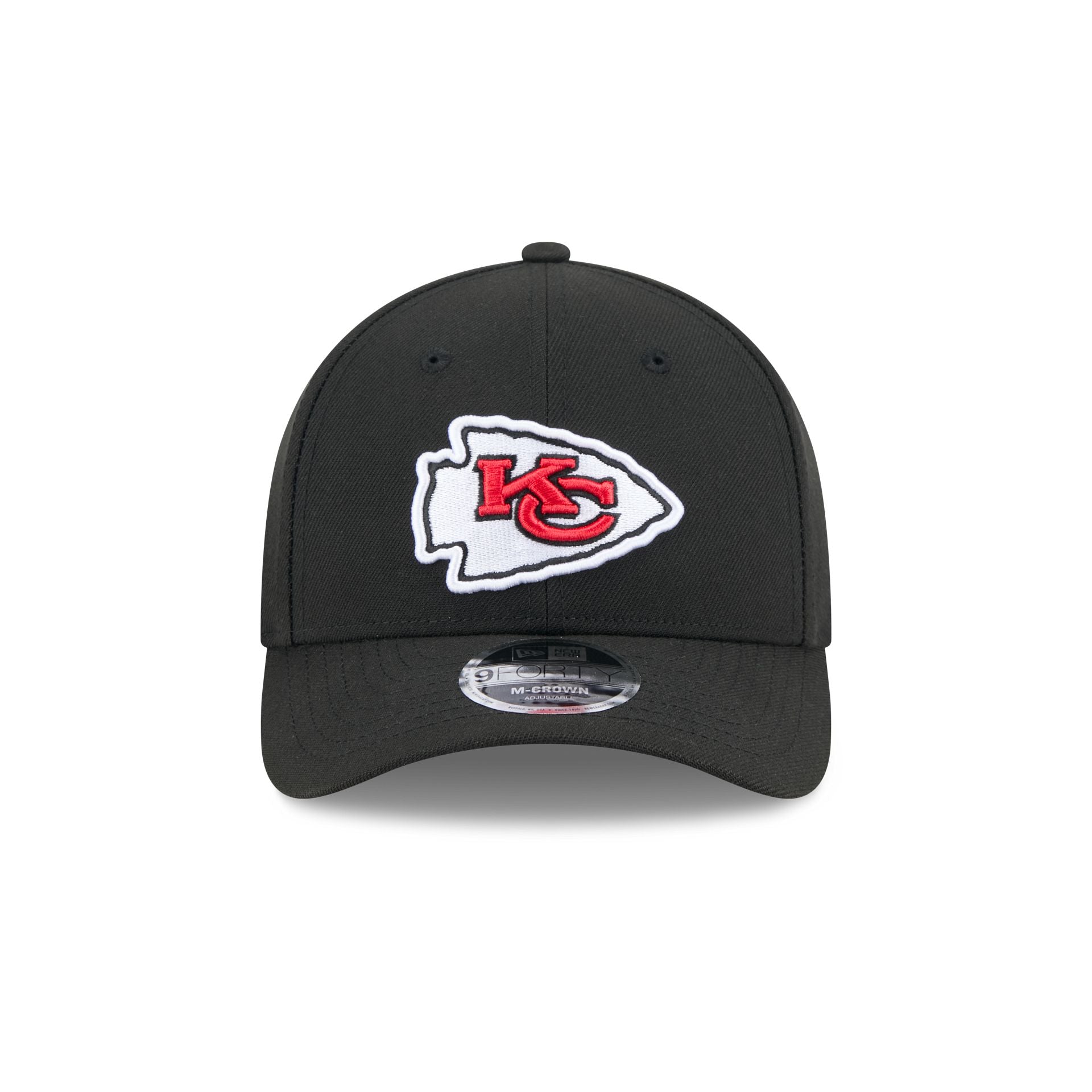 Kansas City Chiefs Team Black 9FORTY M-Crown Snapback Hat - Image 2